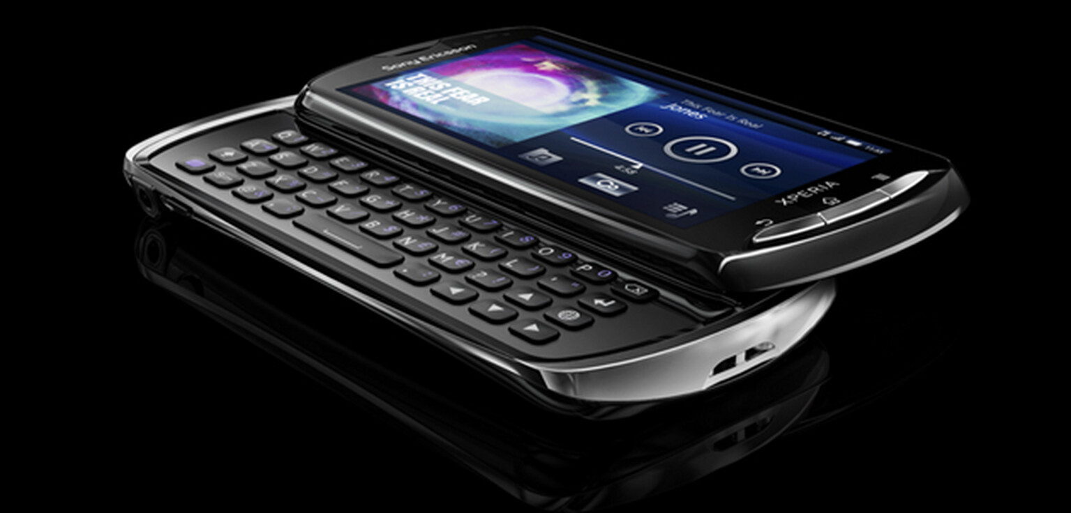 Sony Ericsson Xperia Pro coming to the UK on 6th October