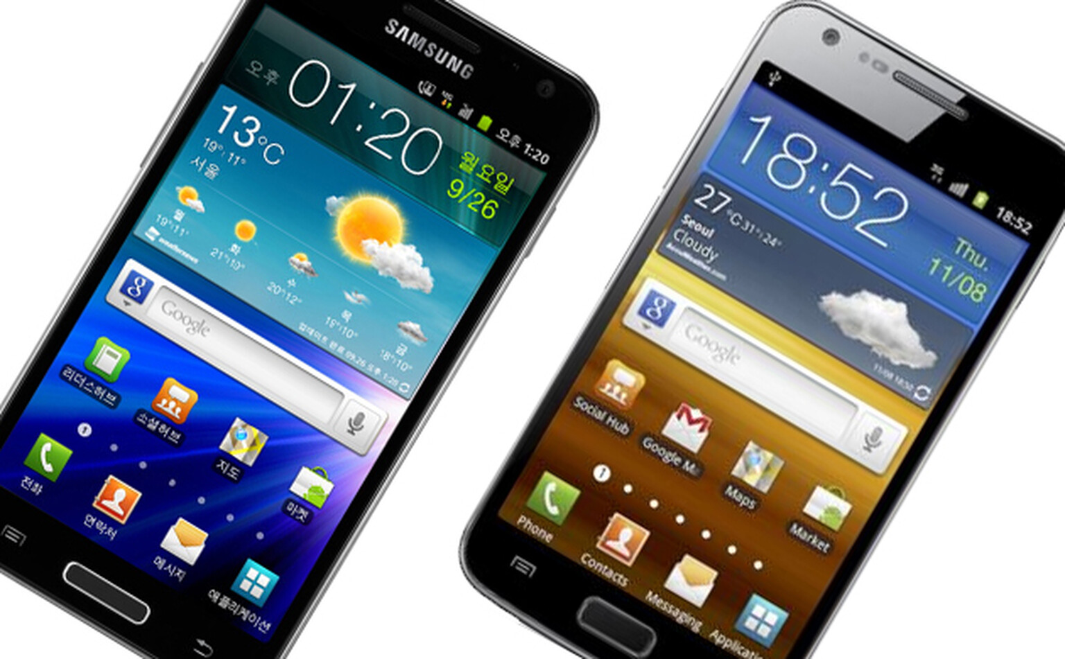 Samsung Galaxy S2 LTE and HD LTE launch in Korea