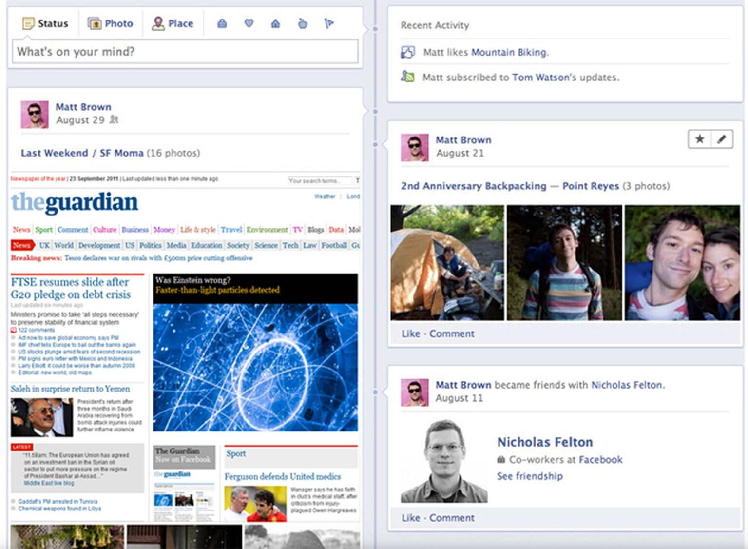 Soundcloud, Guardian, Independent and others join Spotify in the Facebook Timeline party in the UK