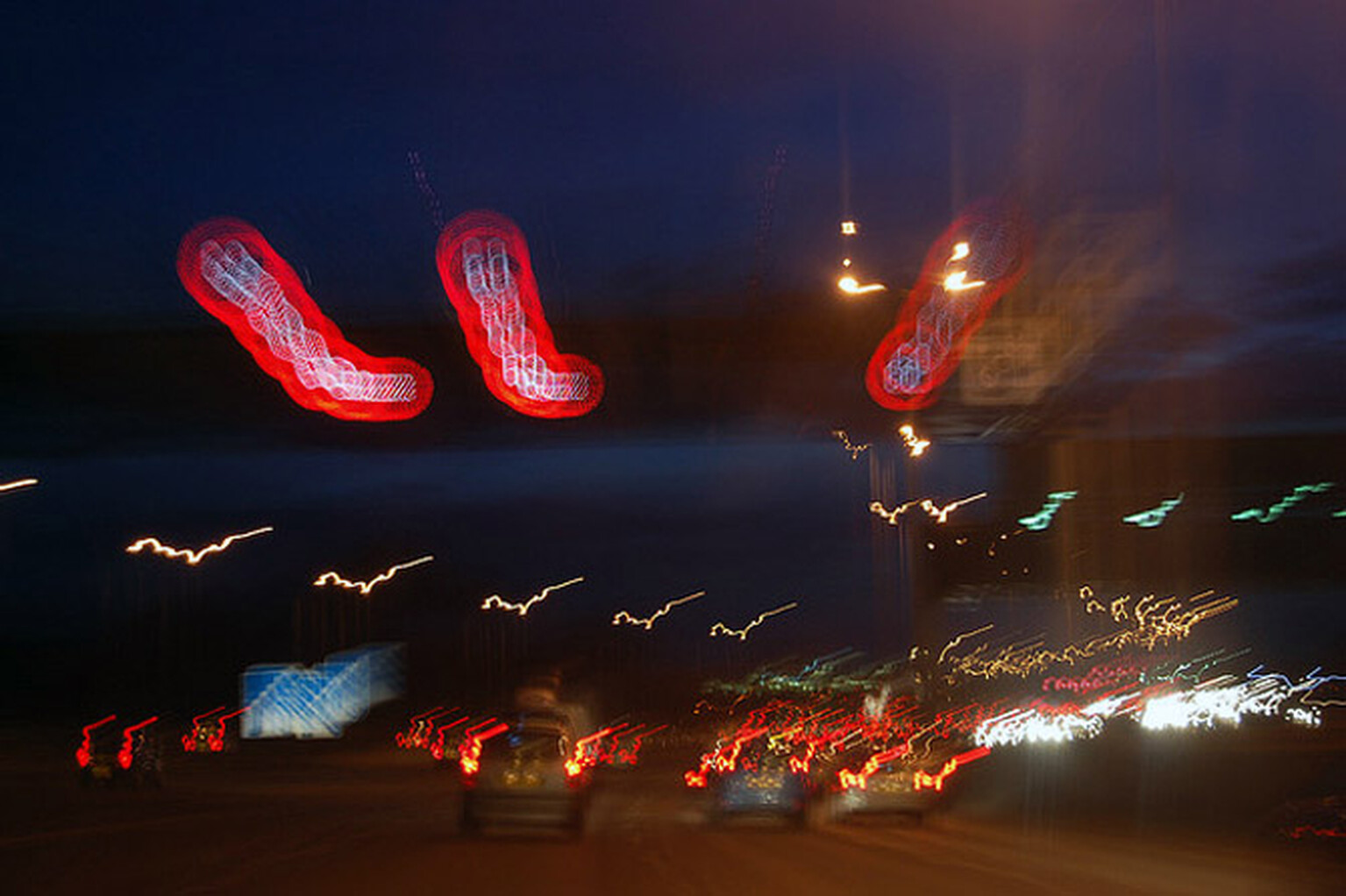 Drunk woman drives wrong way down motorway for seven miles