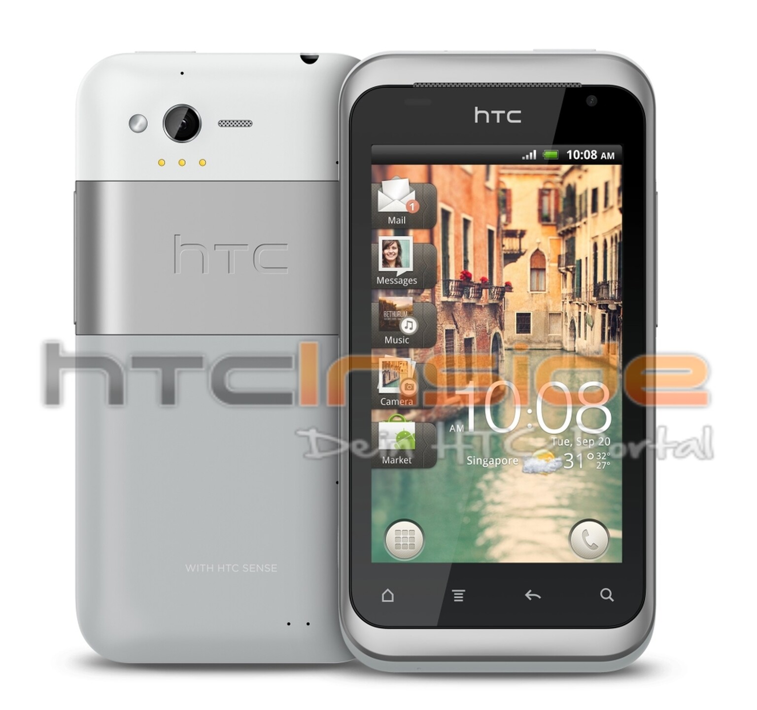 HTC Rhyme shots leak: the smartphone formerly known as Bliss has a 3.7-inch screen
