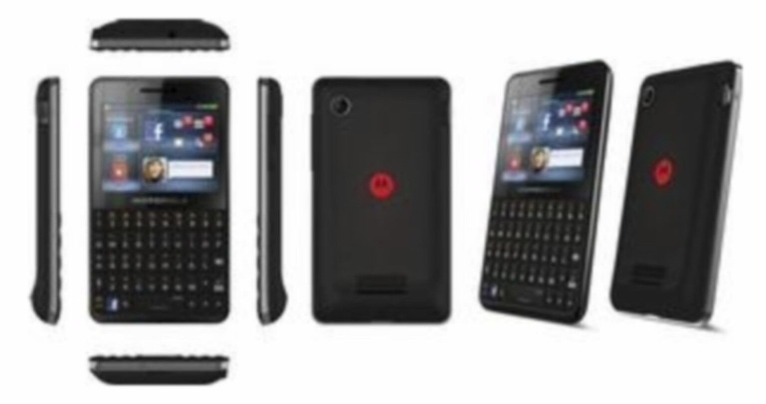 Motorola Facebook phone spotted: With keyboard,  without Android