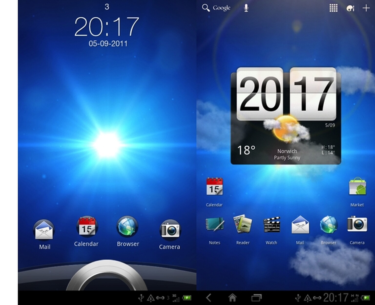 HTC Flyer Honeycomb screenshots emerge