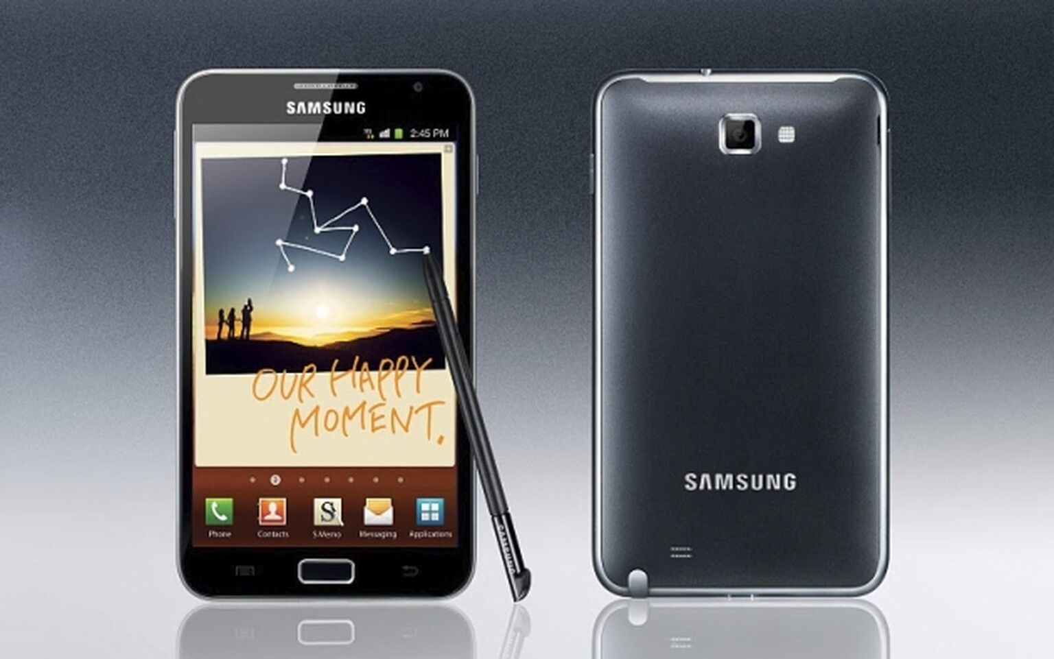 Samsung Galaxy Note: Official gallery and specs
