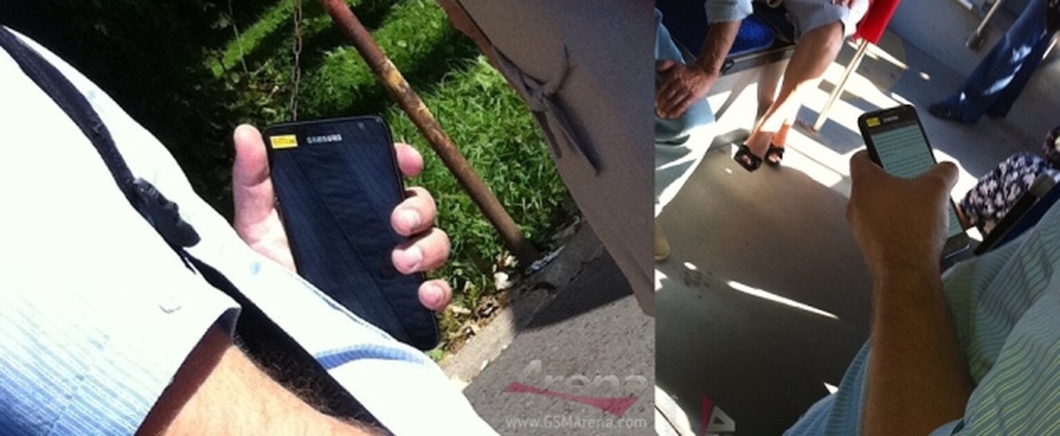 Super-sized new Samsung smartphone snapped by spies? Sadly not