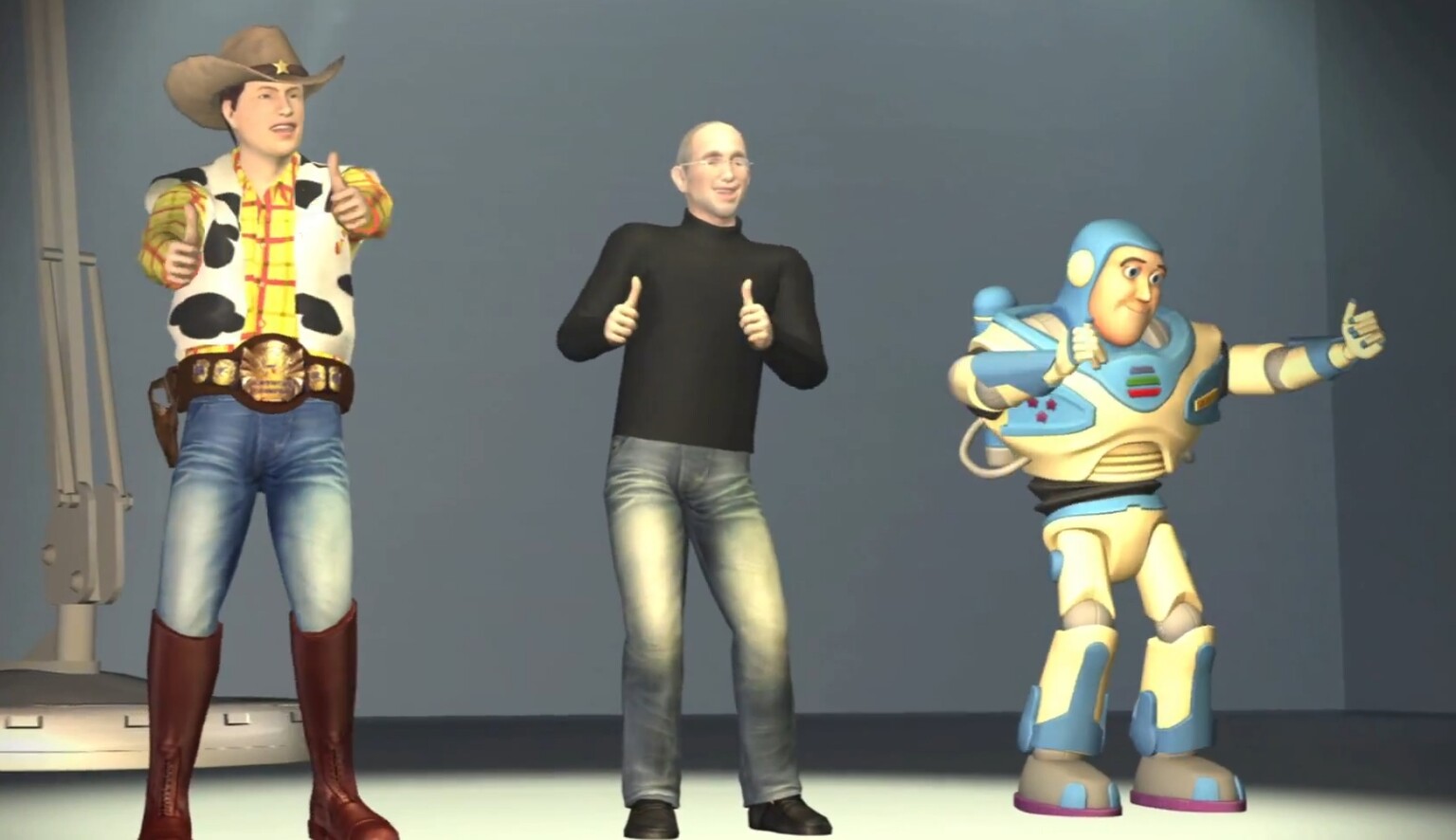 Steve Jobs' career gets animated for Taiwanese news: Dancing and Darth Jobs