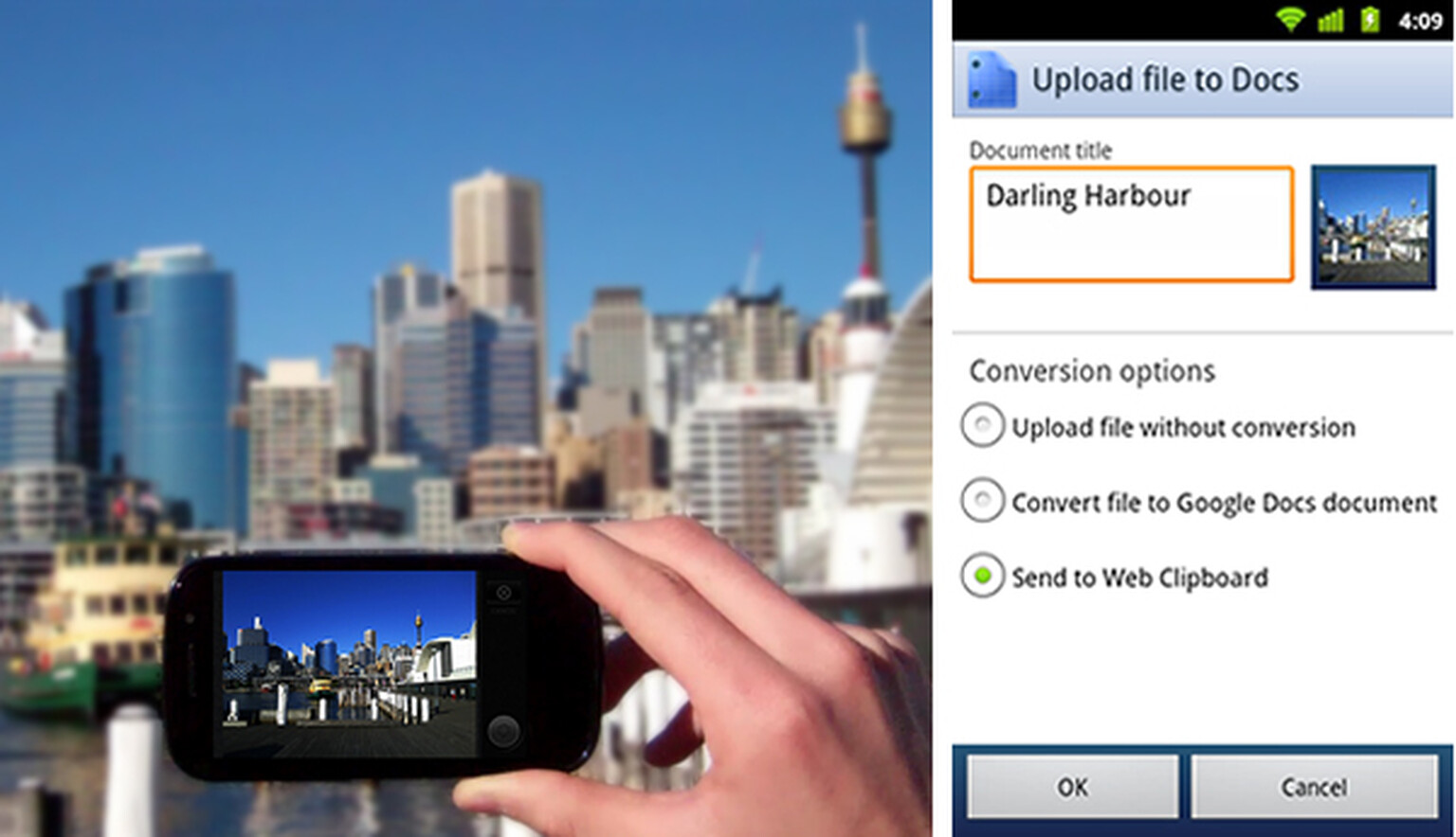 Google Docs app for Android updated: Add pictures to docs from your gallery and more