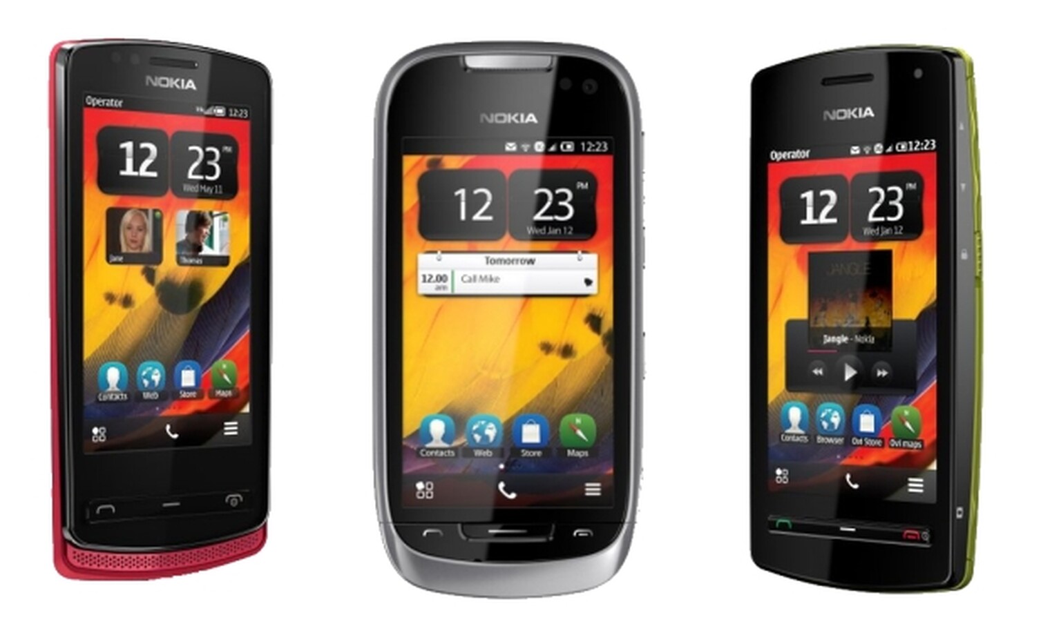 Nokia 700, Nokia 701 and Nokia 600: New Symbian Belle phones revealed