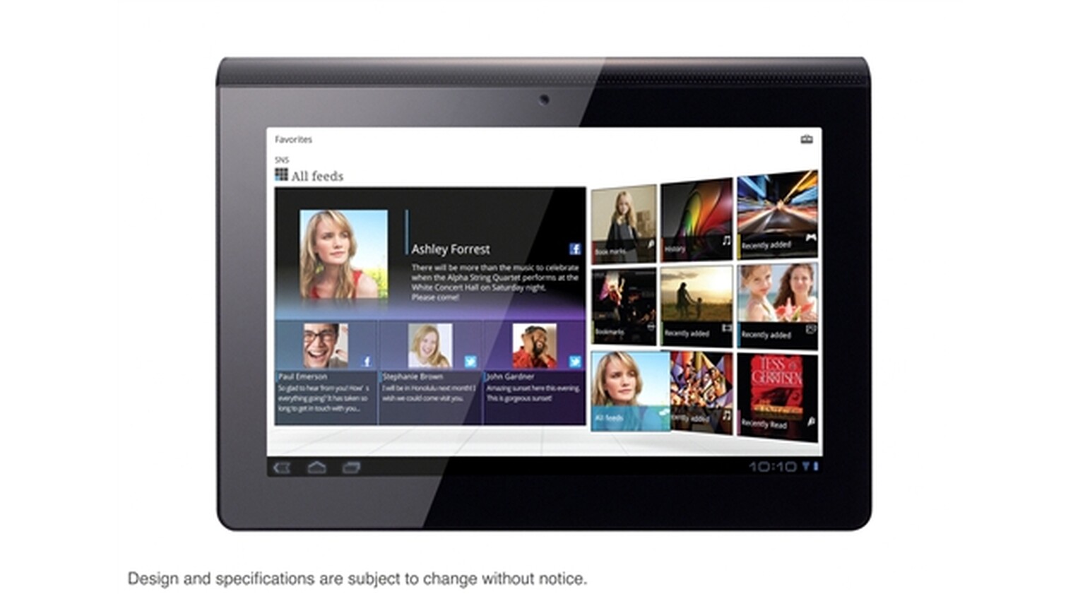 Sony S1 Android tablet officially named launching September