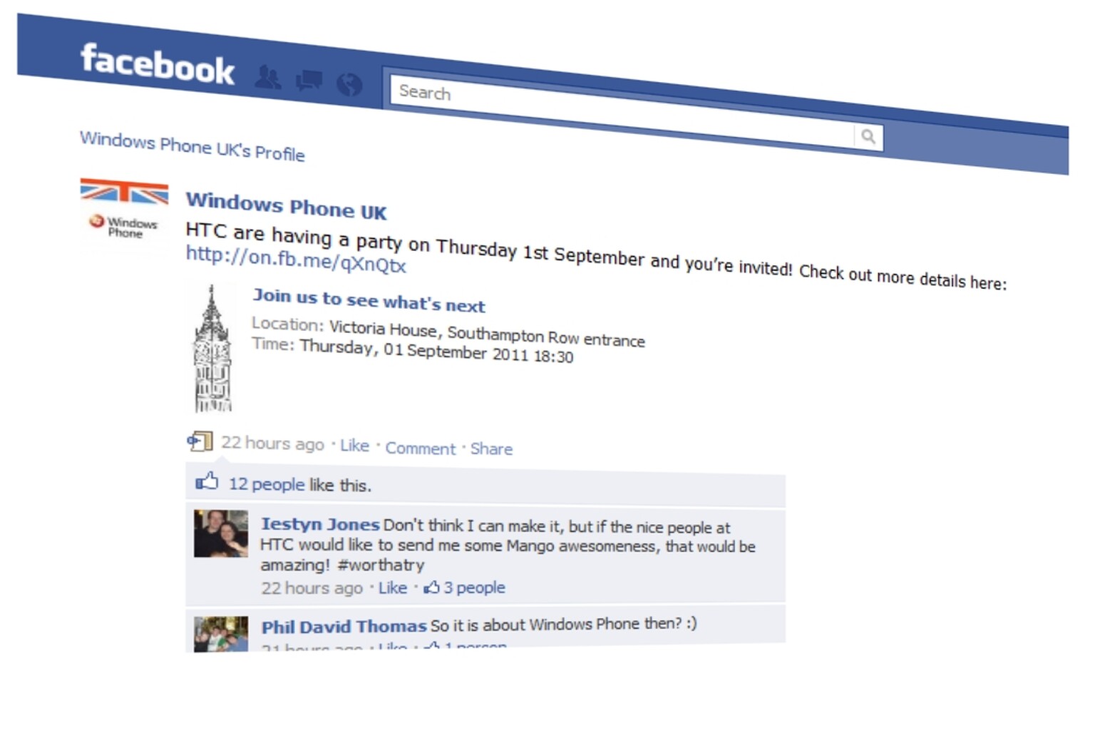 HTC event points to next-generation Windows Phone 7 devices next week