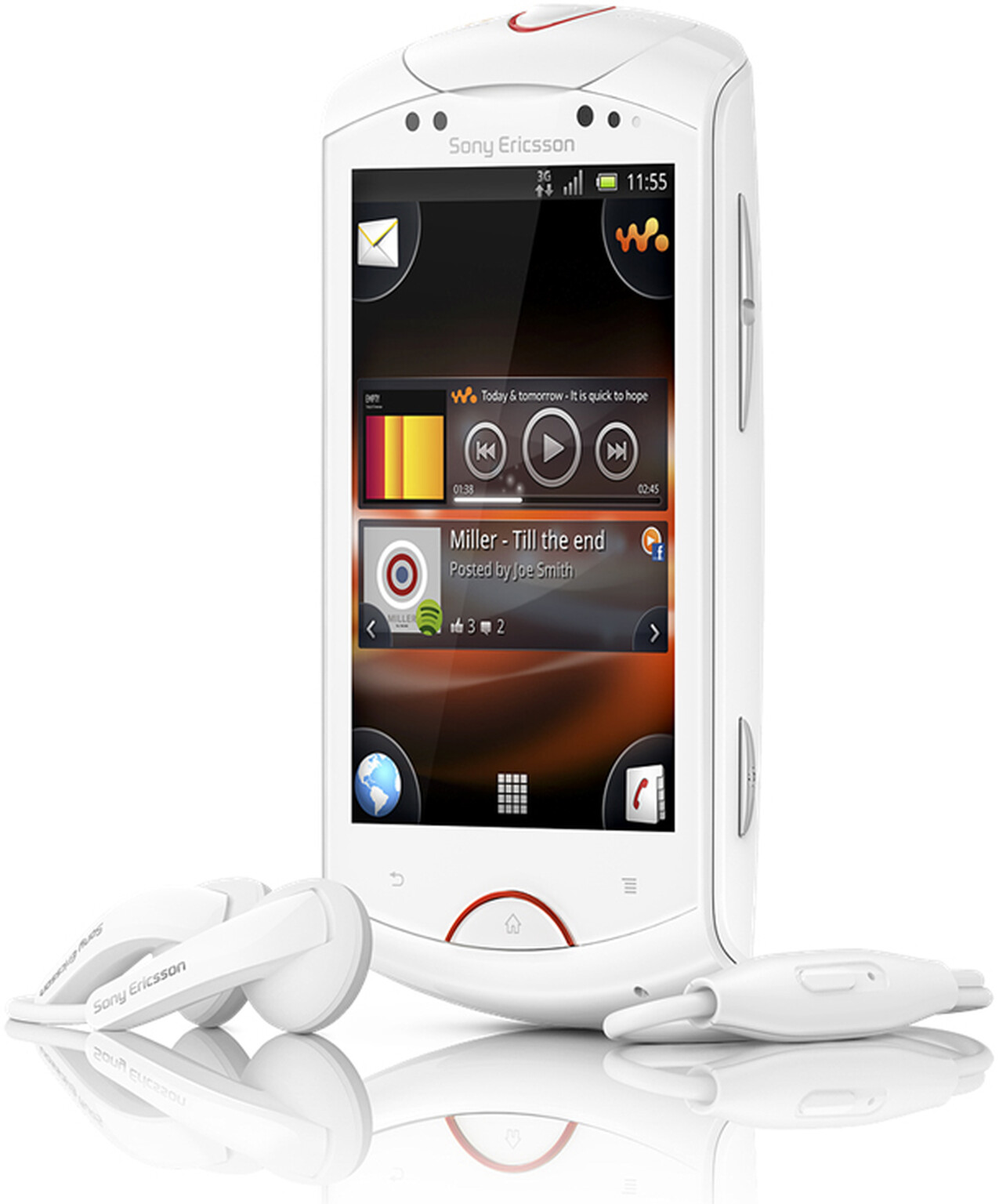 Sony Ericsson Live with Walkman: Walkman-branded Android phone, sadly doesn’t play cassette tapes