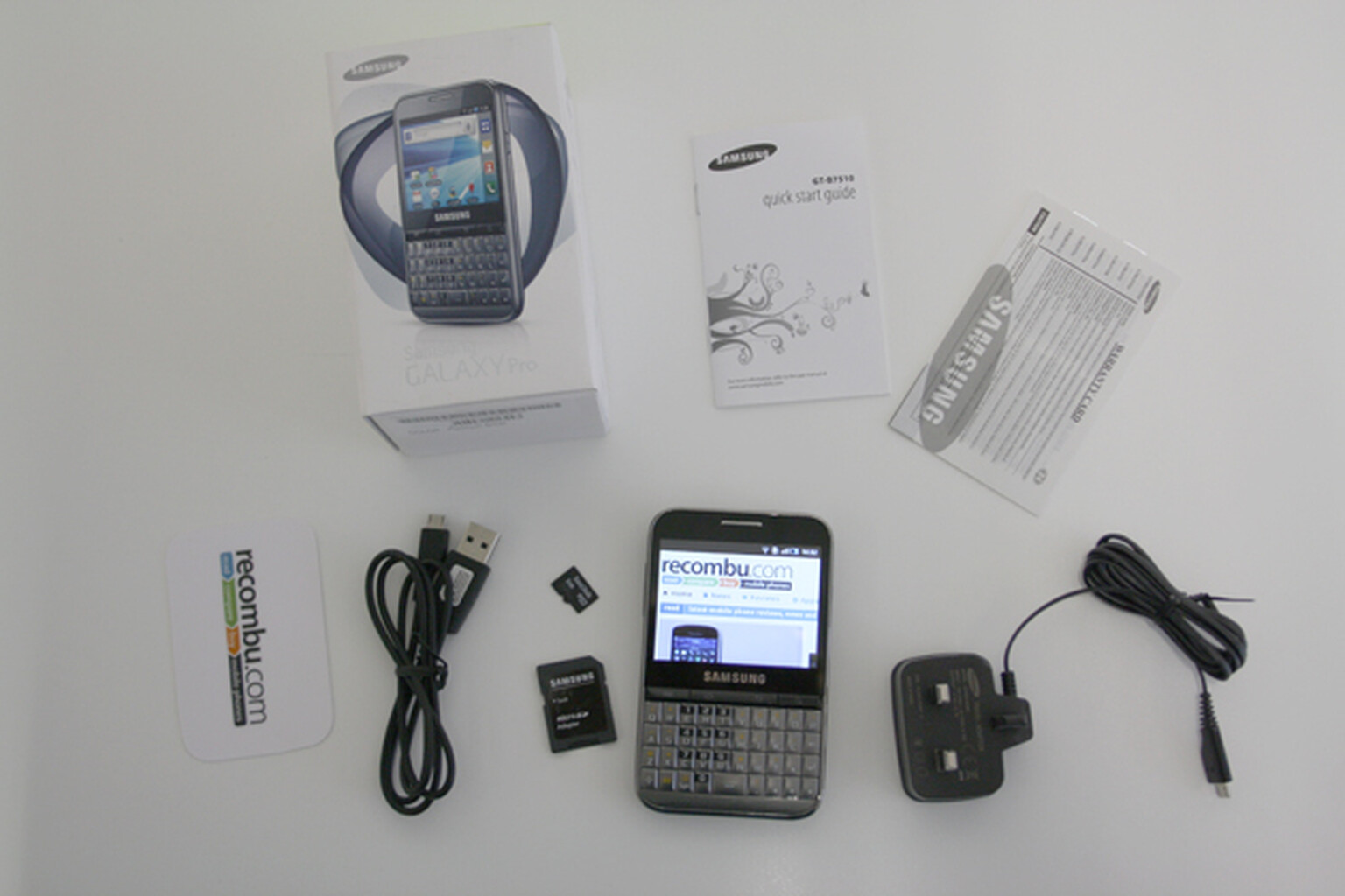 Samsung Galaxy Pro: What’s in the box?