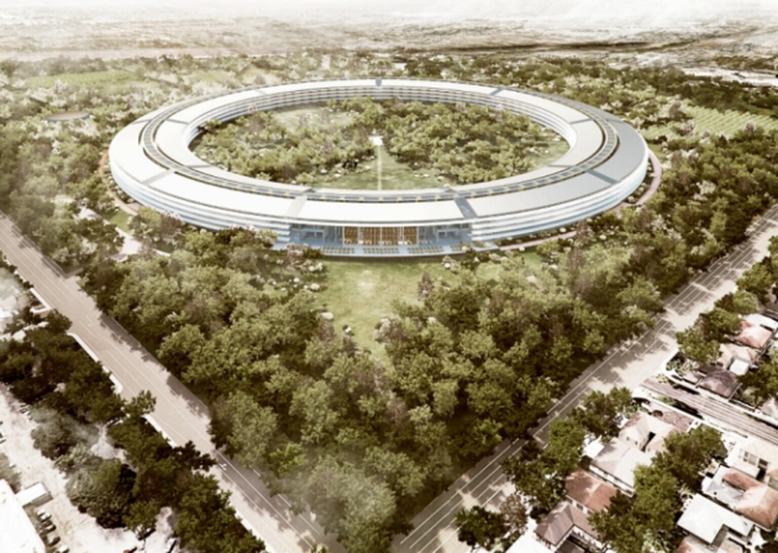 Apple 'mothership' future HQ detailed