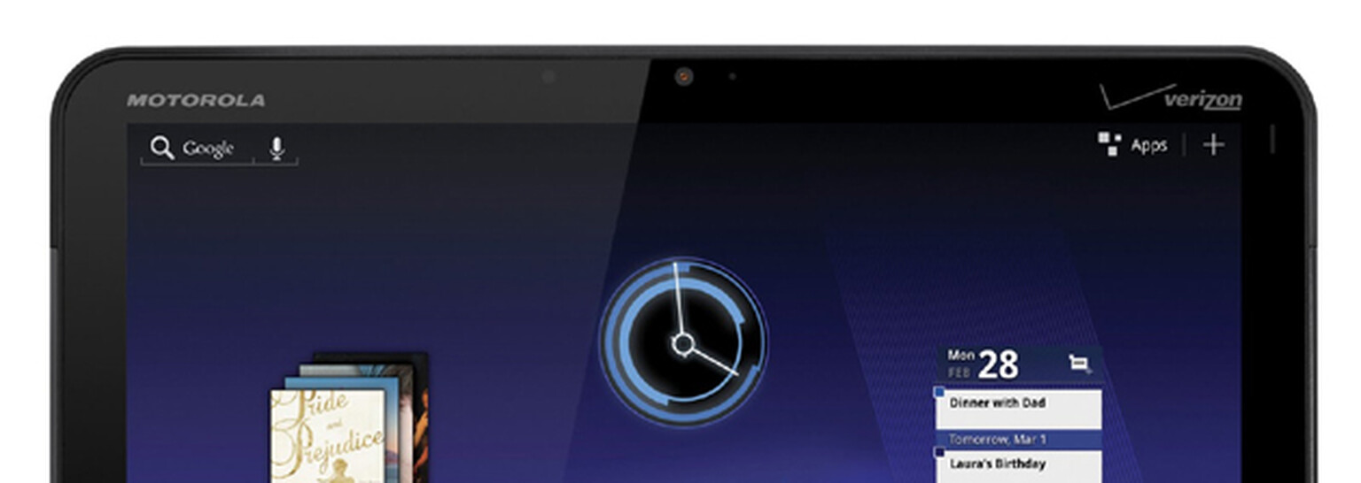 Apple sues Motorola over Xoom tablet
