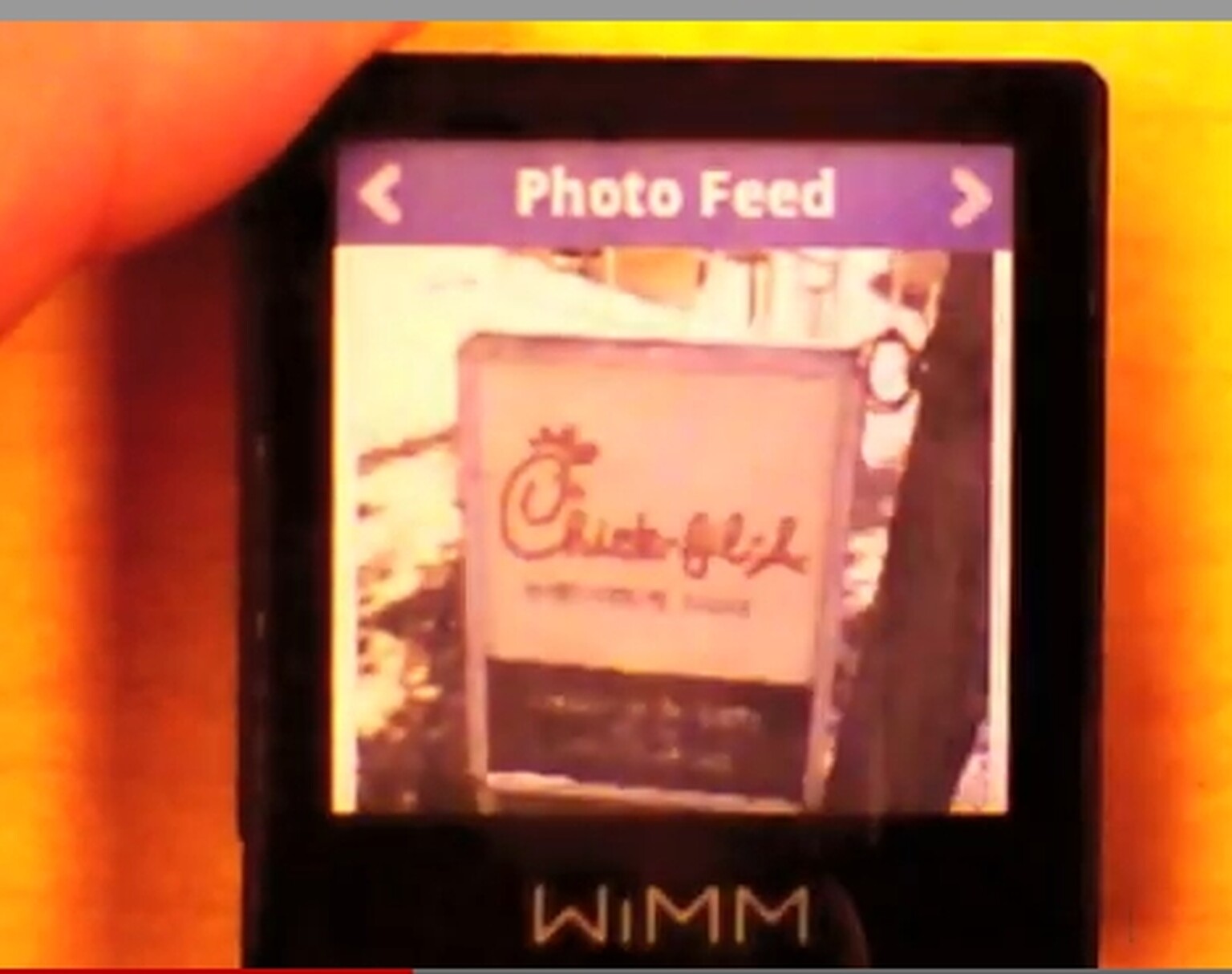 World's smallest Android device with Facebook