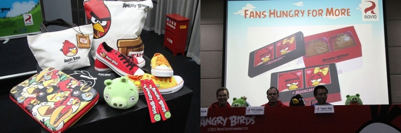 Angry Birds go to China for special edition and new merch, including cakes
