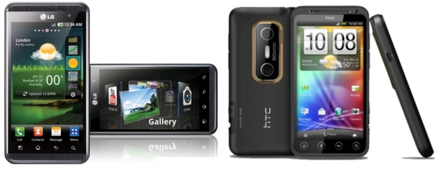 LG Optimus 3D vs HTC Evo 3D