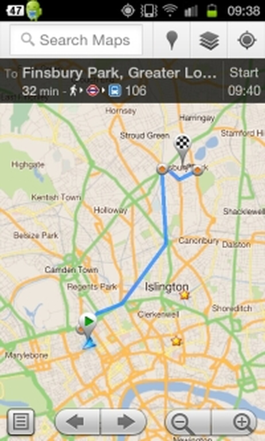 Google Maps adds London Underground and buses to mobile apps and web