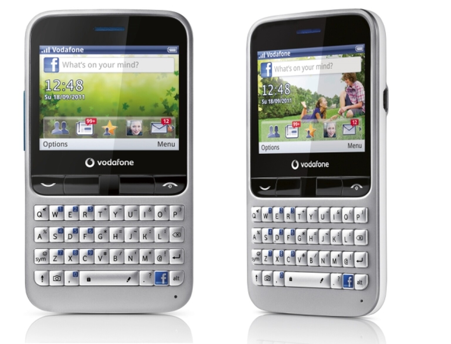 Vodafone 555 Blue: Next  Facebook phone unveiled (Updated with video)