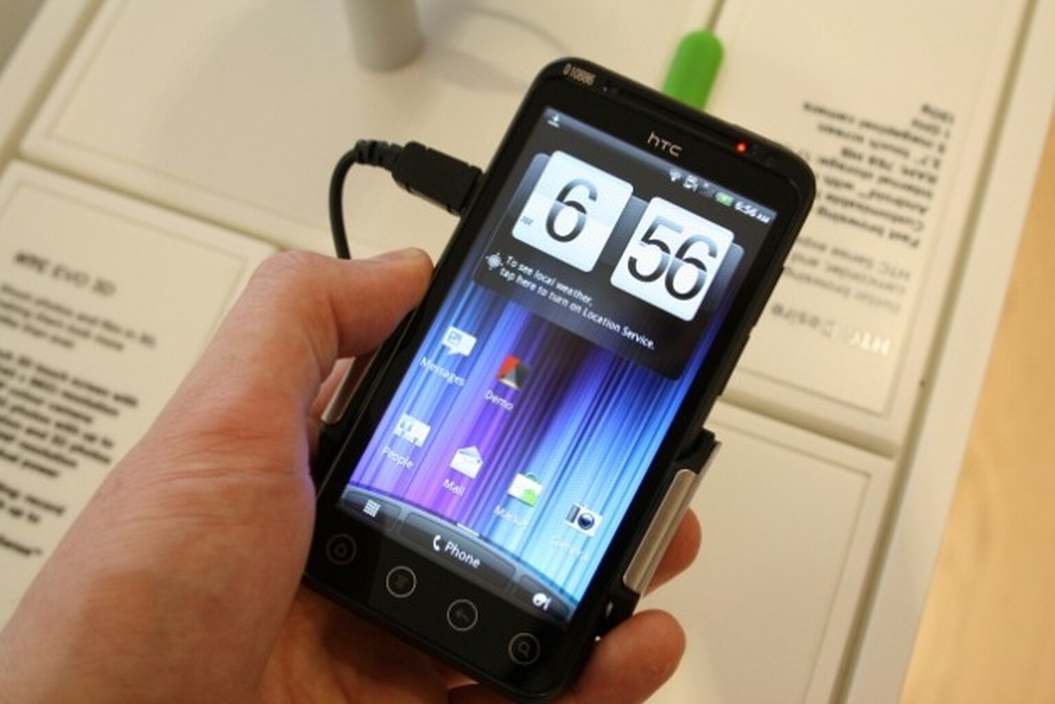 HTC Evo 3D pulled by Vodafone