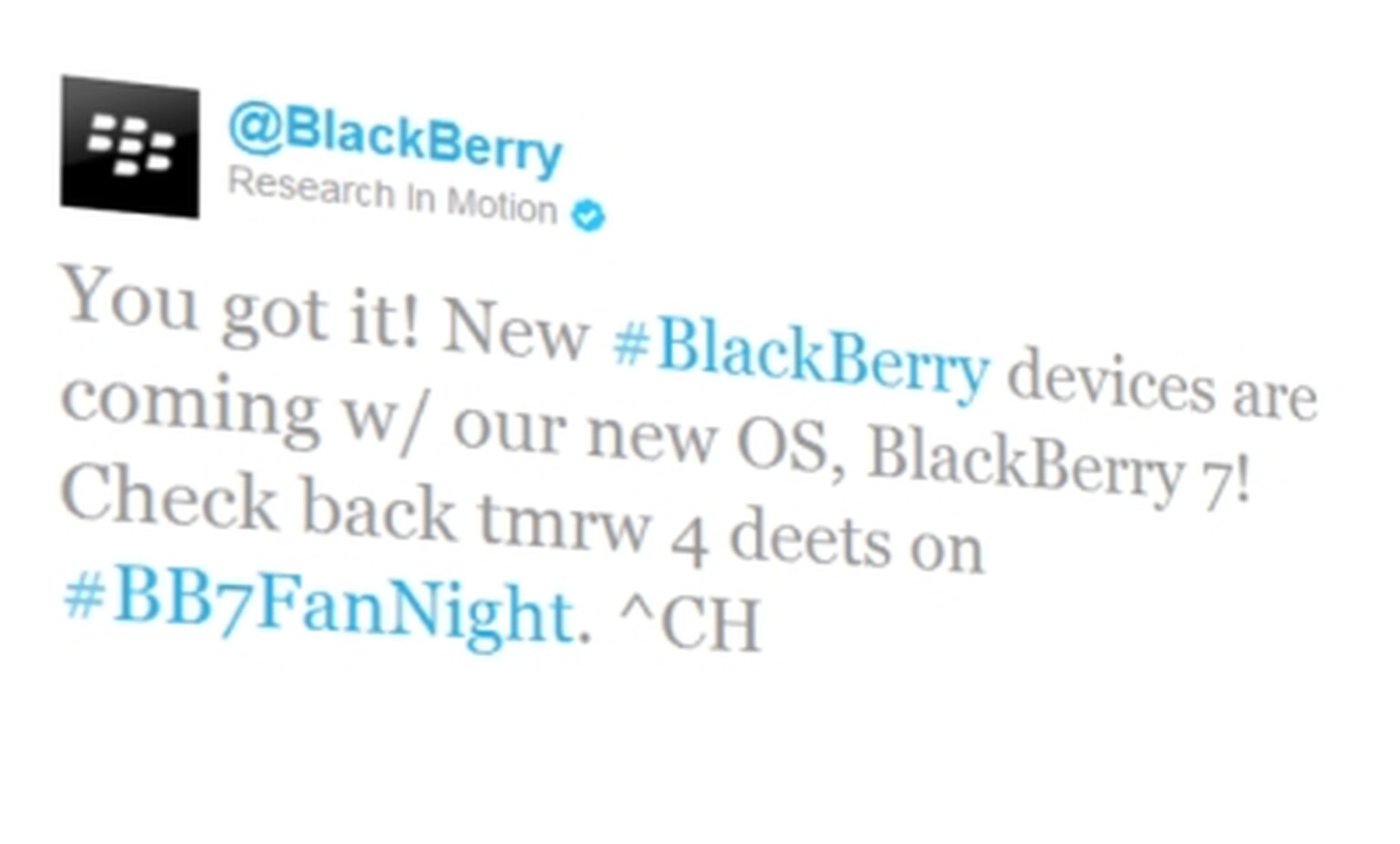 BlackBerry promise to reveal several new handsets, today