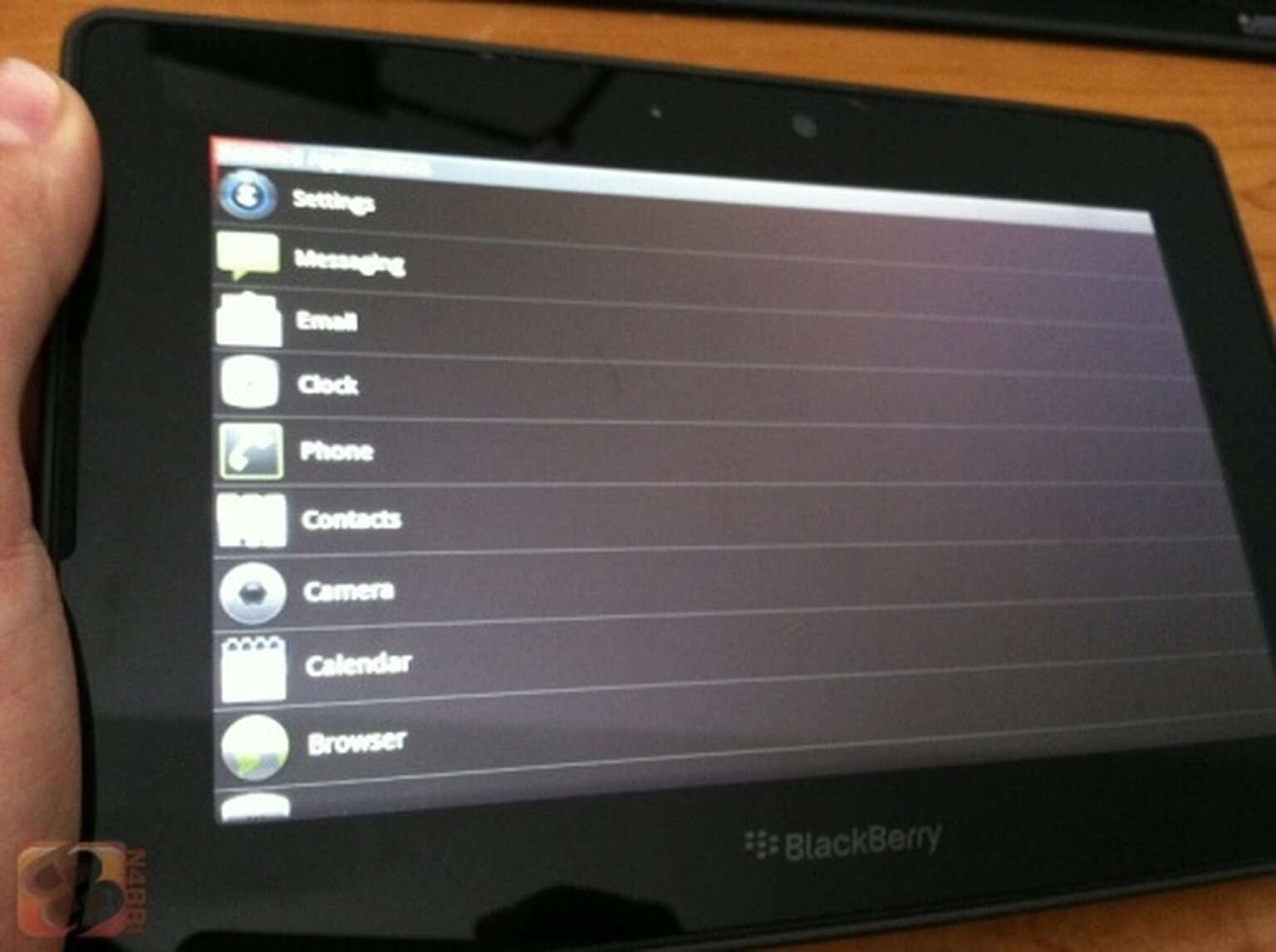 Android App Player for BlackBerry Playbook leaks out