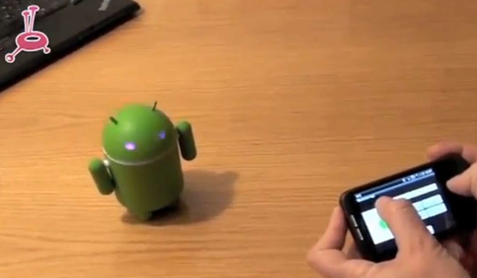 Spotted: Android robot you can control with your phone
