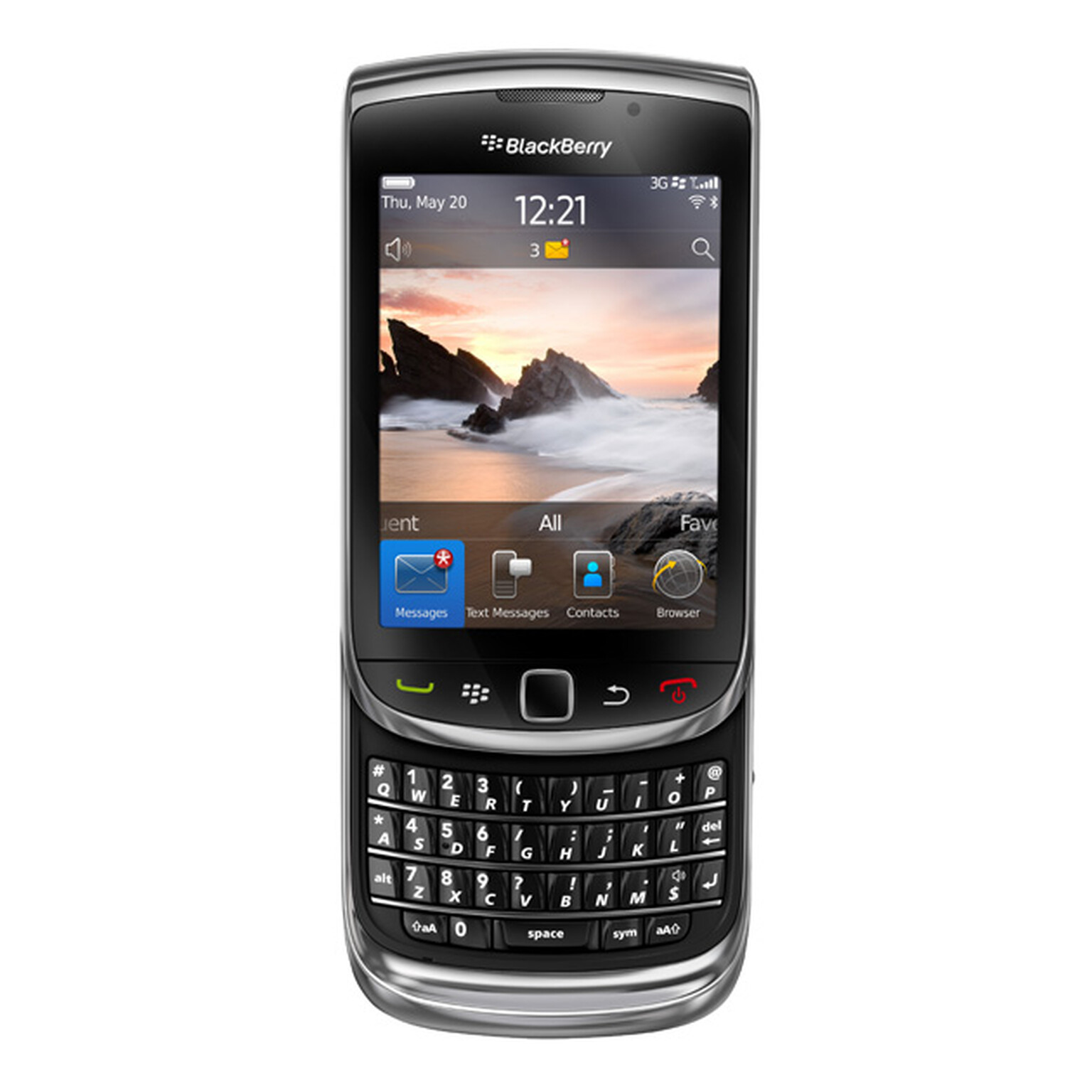 Blackberry Torch 9800 video review