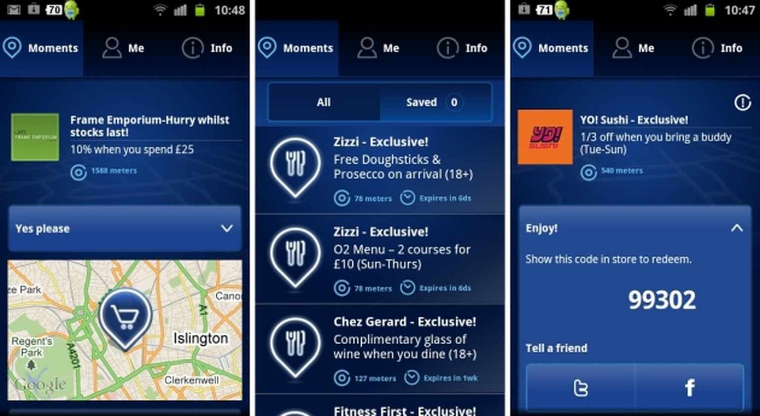 O2 launches Priority Moments: half-price cinema tickets and restaurant deals