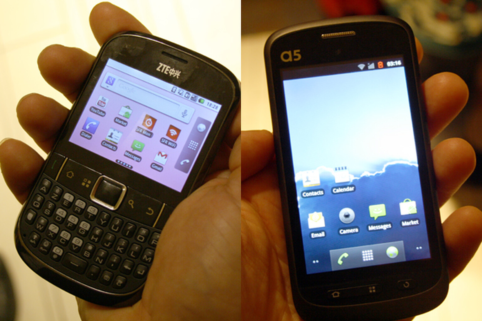ZTE Tureis and ZTE Libra hands-on pictures