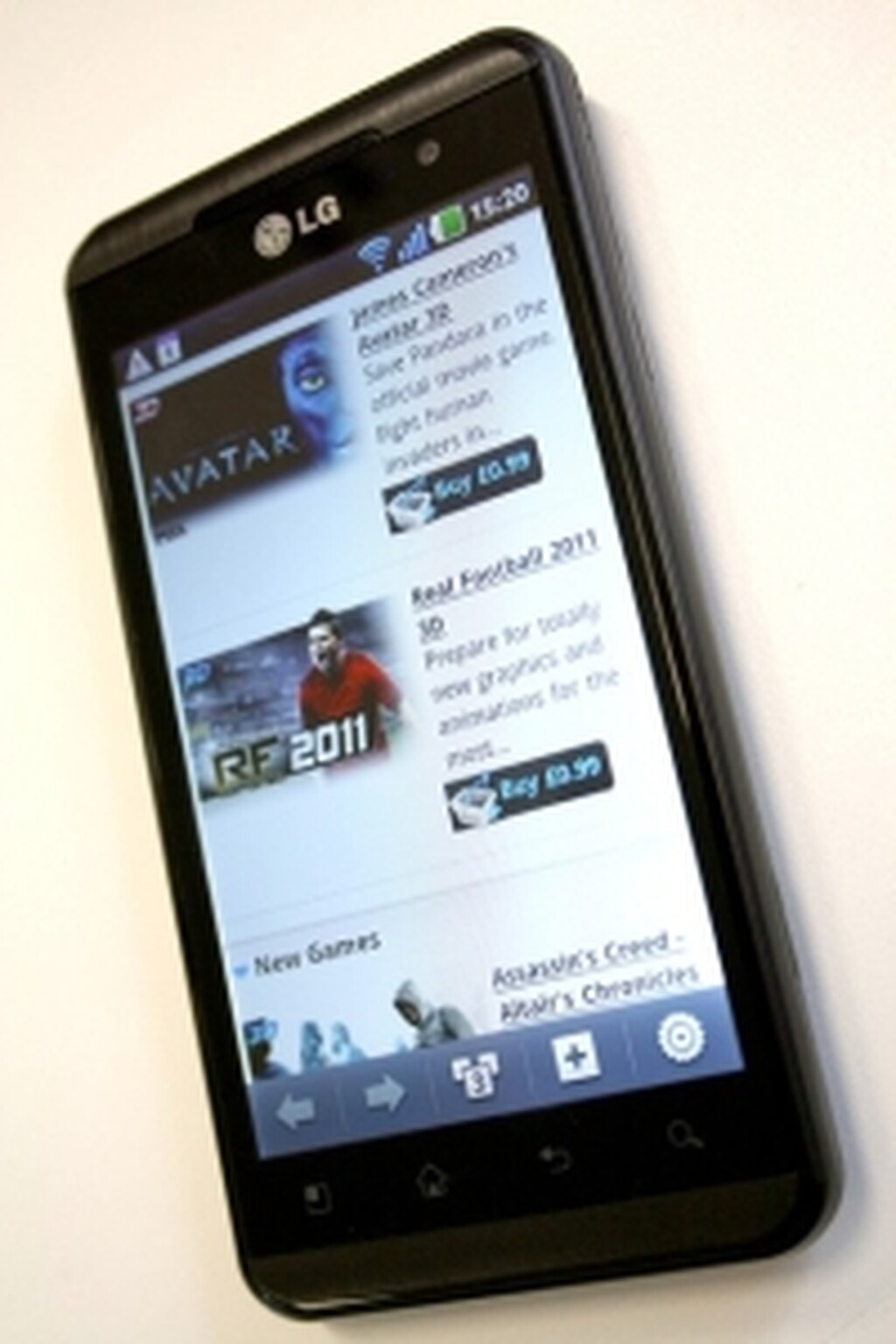 LG Optimus 3D vs Sony Ericsson Xperia Play vs iPhone 4 vs LG Optimus 2X