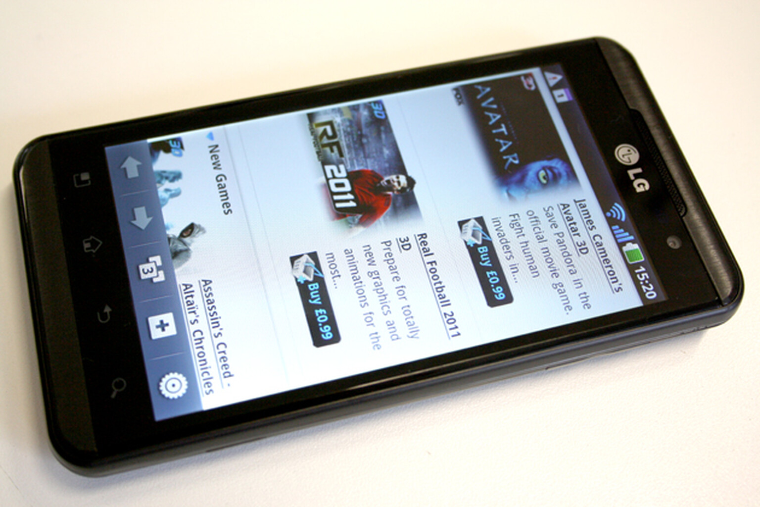 LG Optimus 3D to get more 3D Gameloft games: BackStab, Shrek Kart and Star Battalion get the 3D treatment