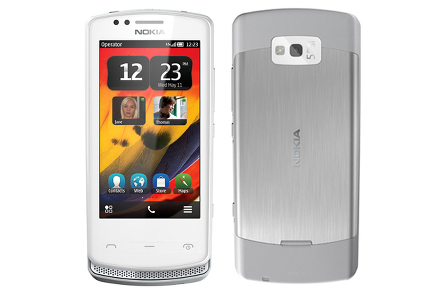 More Nokia Zeta 700 images emerge: Symbian Belle in pearly white