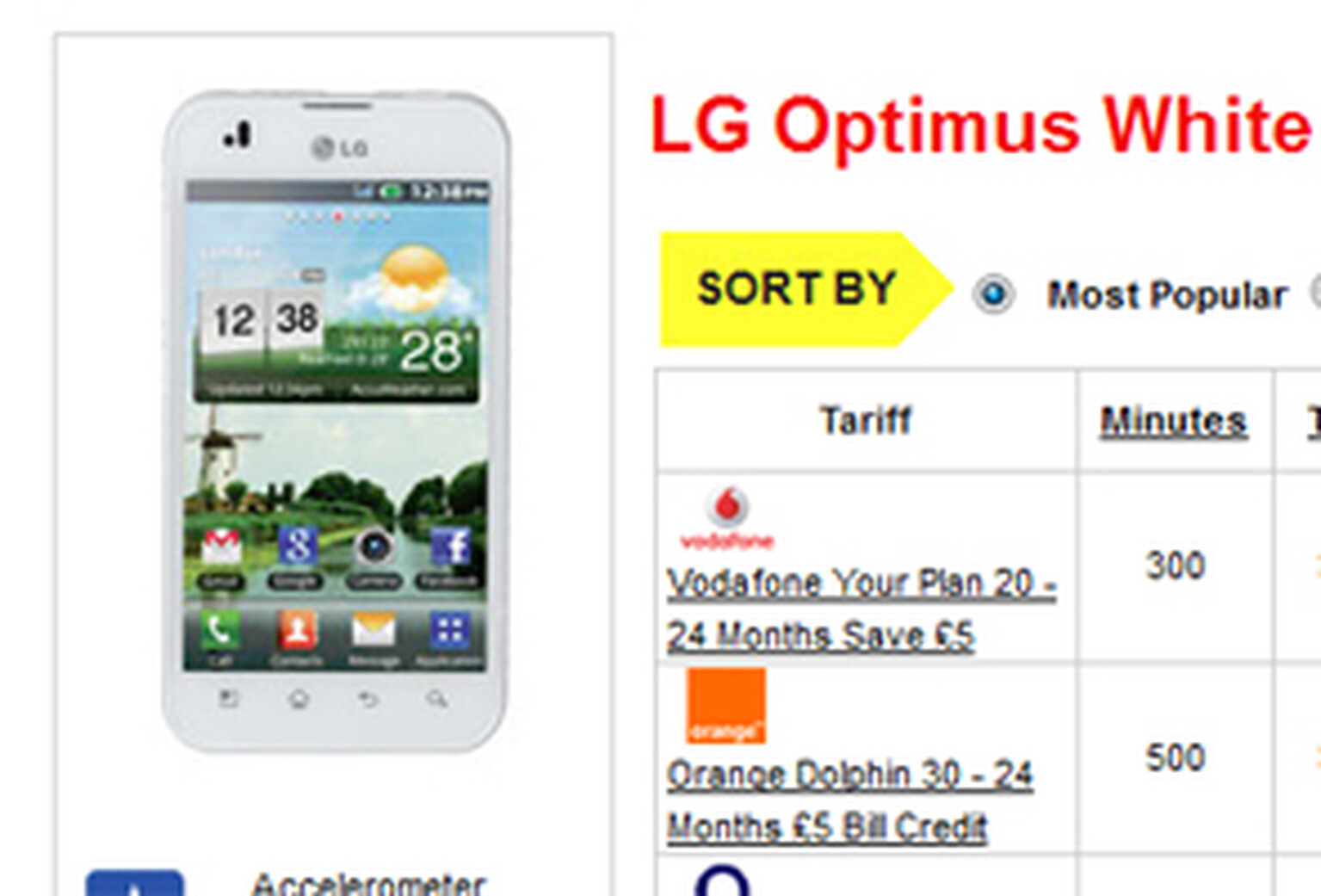 LG Optimus Black available for pre-order in white (yes, WHITE) from Phones 4U