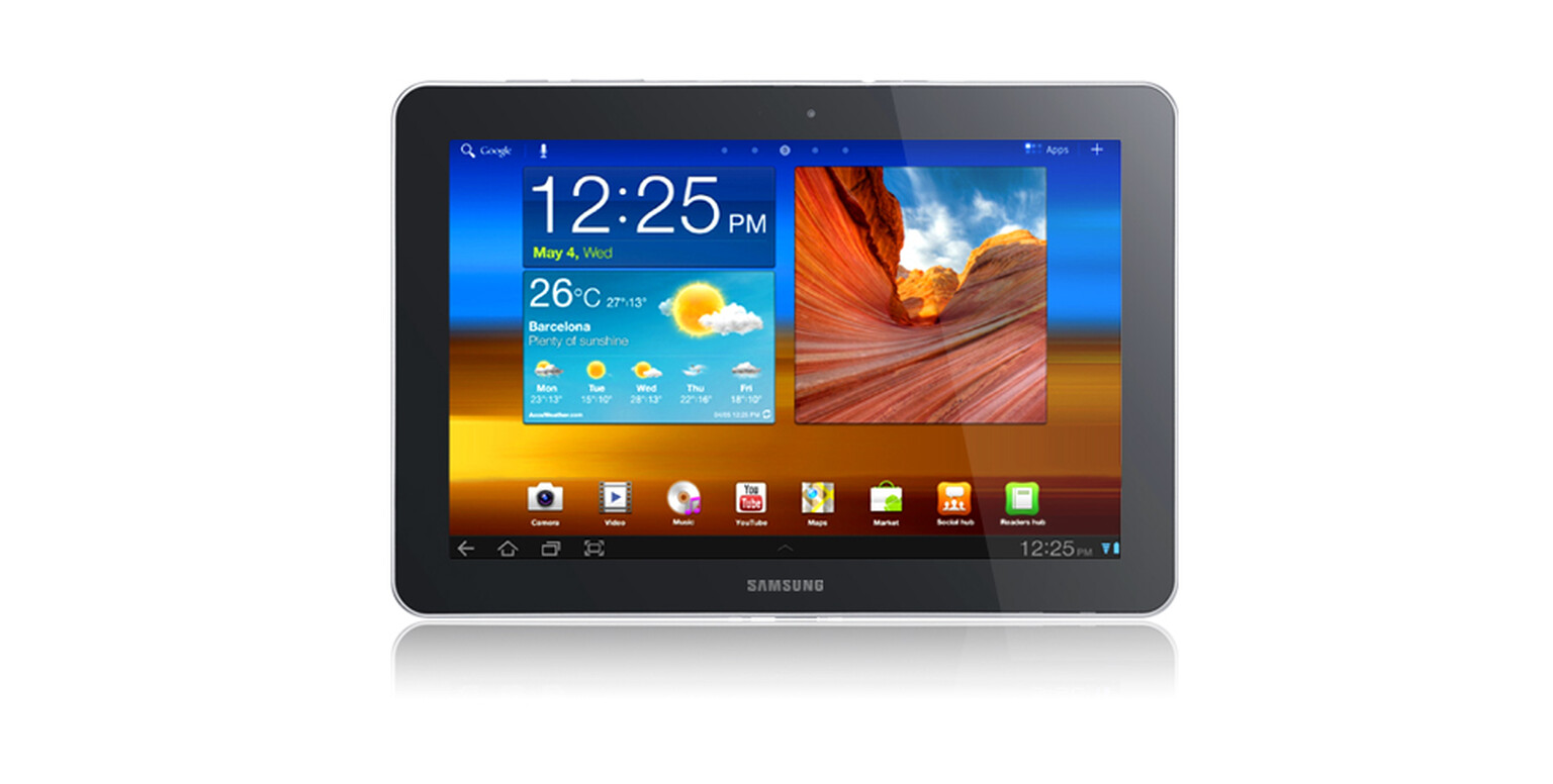 Samsung Galaxy Tab 10.1 release date announced