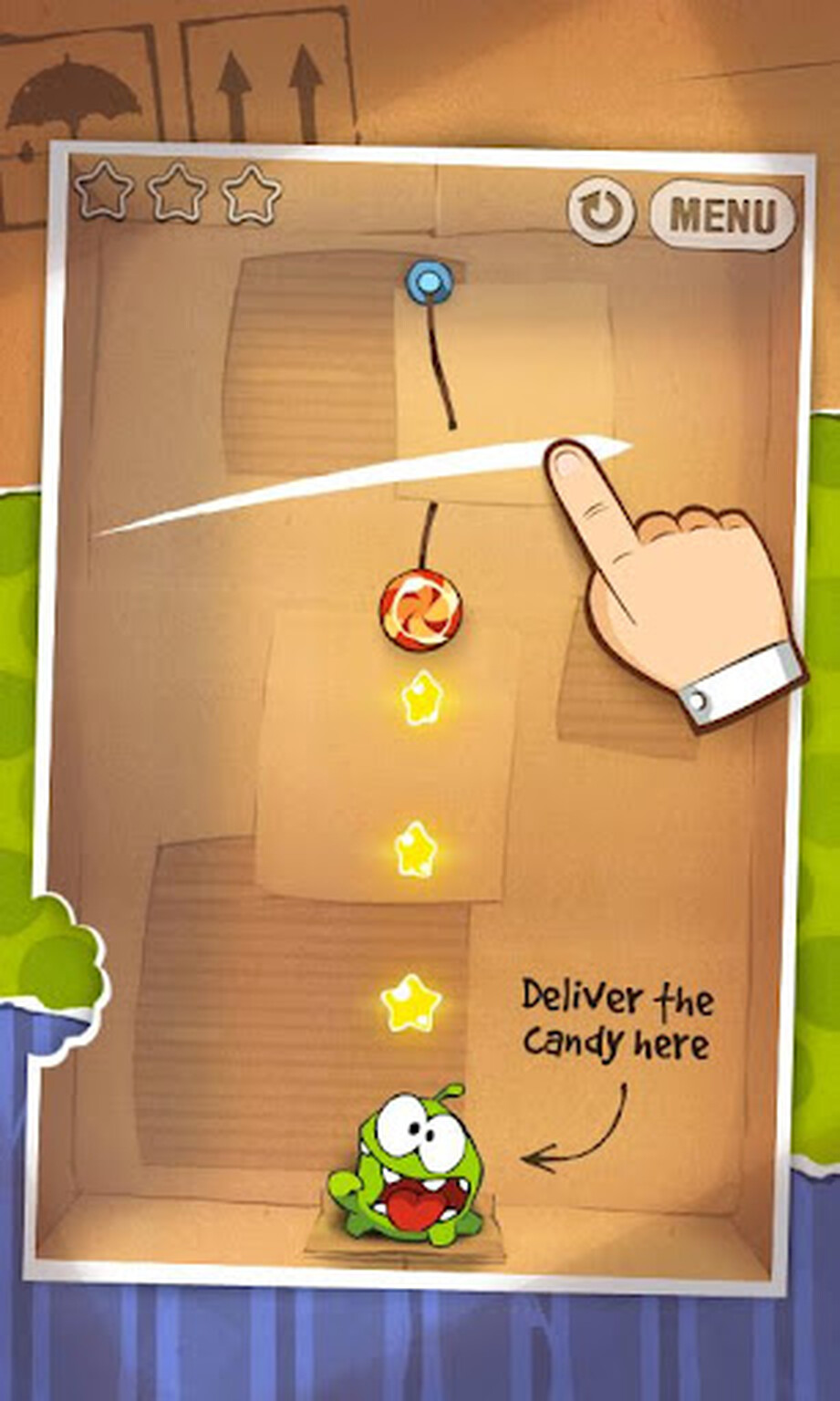 Cut The Rope for Android out now via GetJar for free