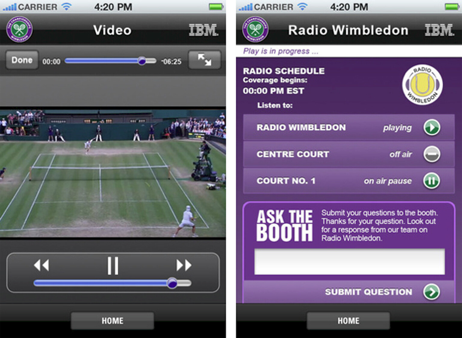 Official Wimbledon 2011 app out now for iPhones and iPads