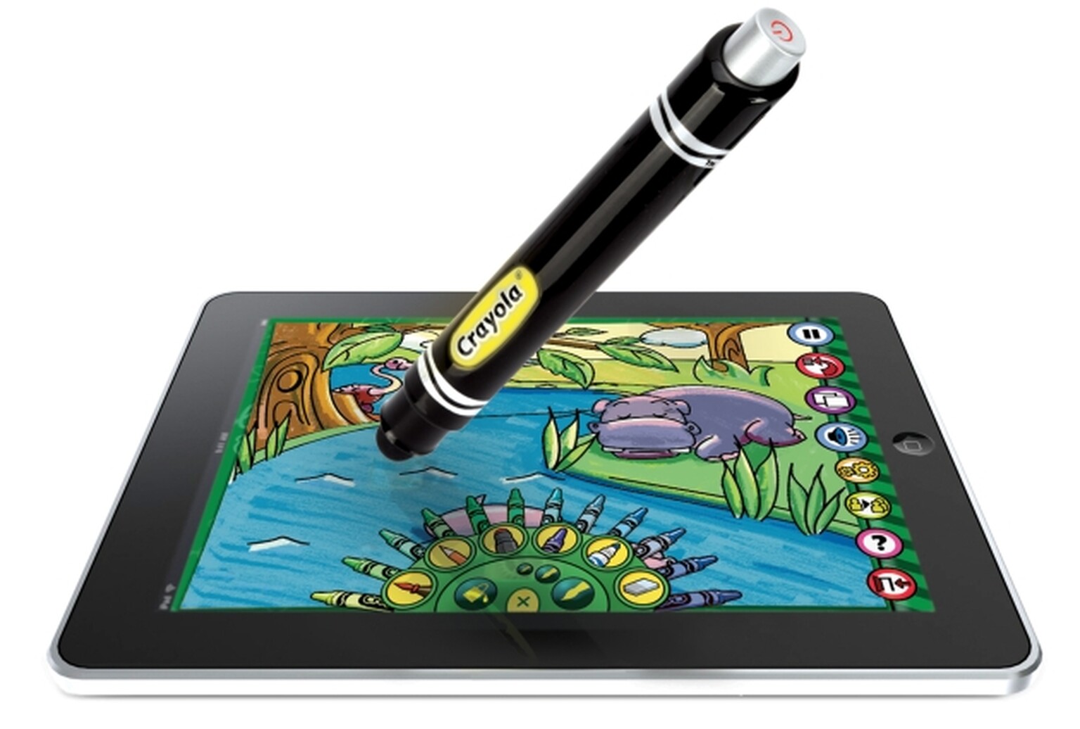 A Crayon for your iPad: stylus with a twist