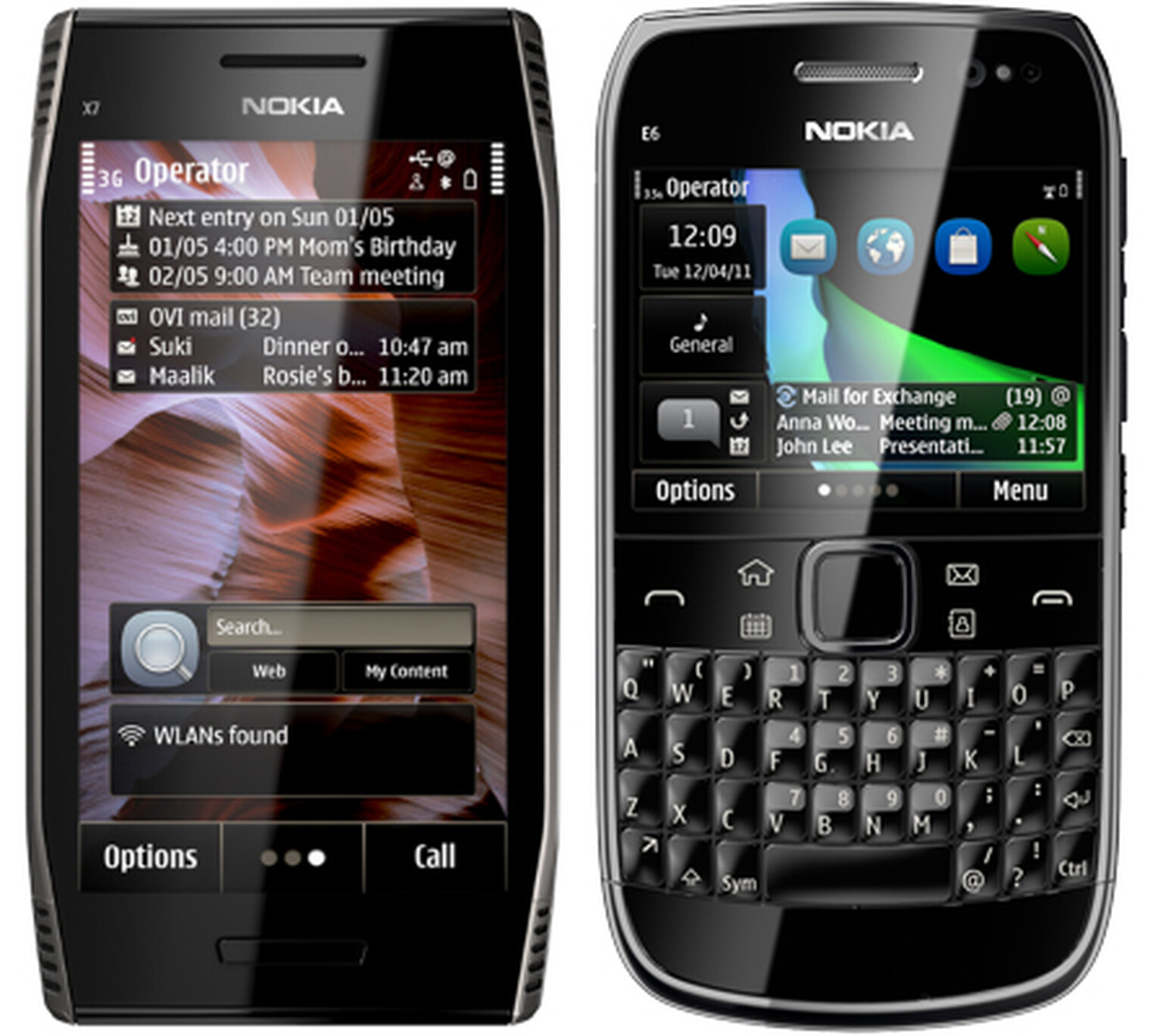 Nokia X7 and E6 start shipping: Symbian Anna phones a-comin’