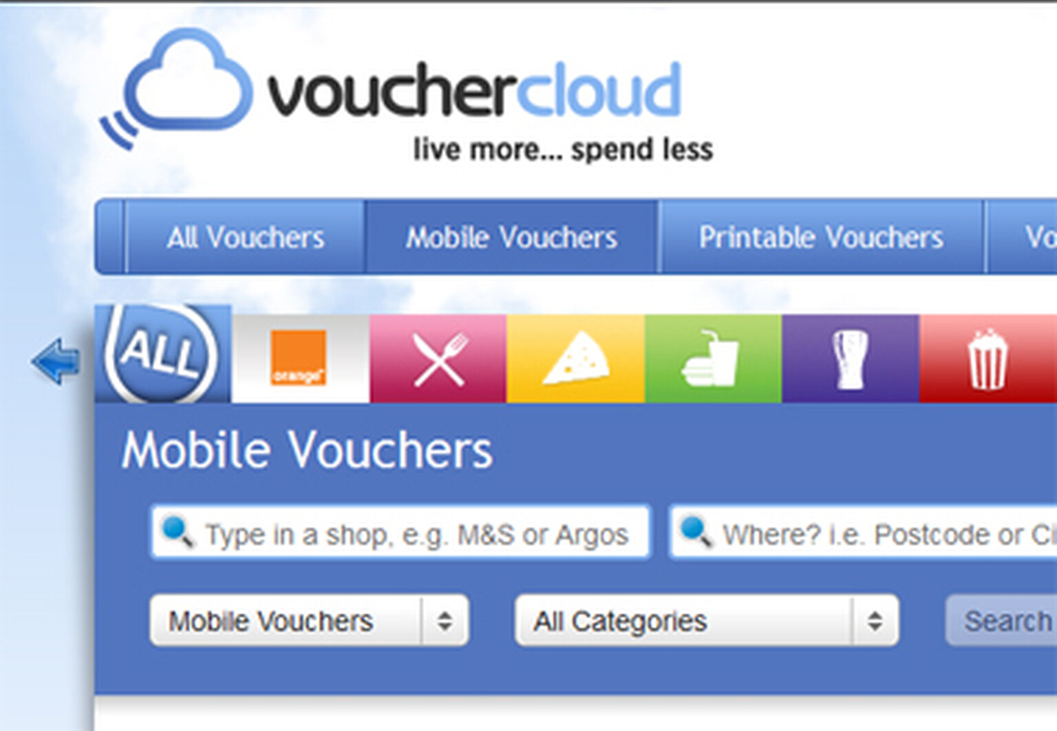 Exclusive Vouchercloud deals come to Orange pay monthly and pay-as-you-go customers