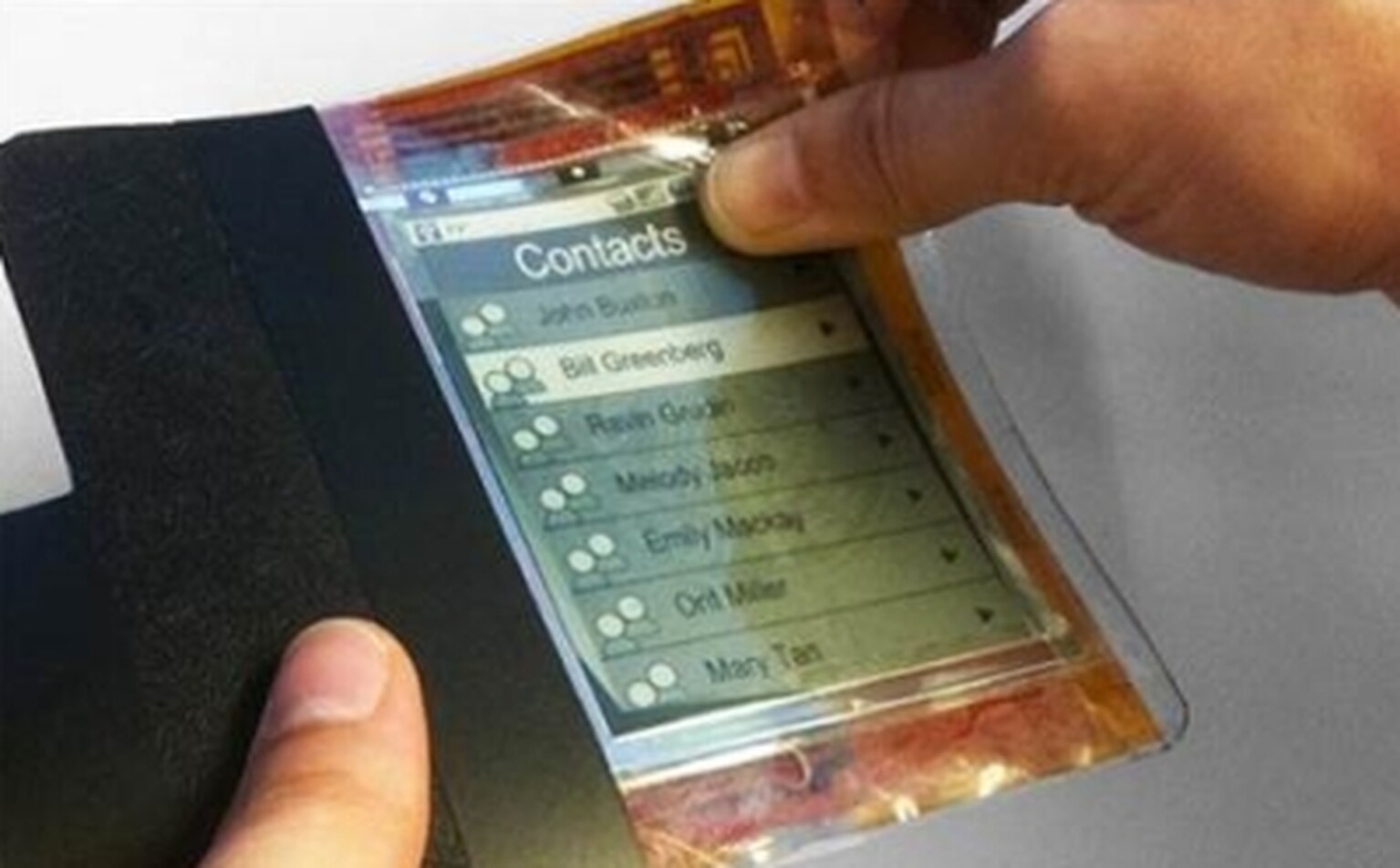 ‘Paper phone’ e-ink prototype to be presented next week