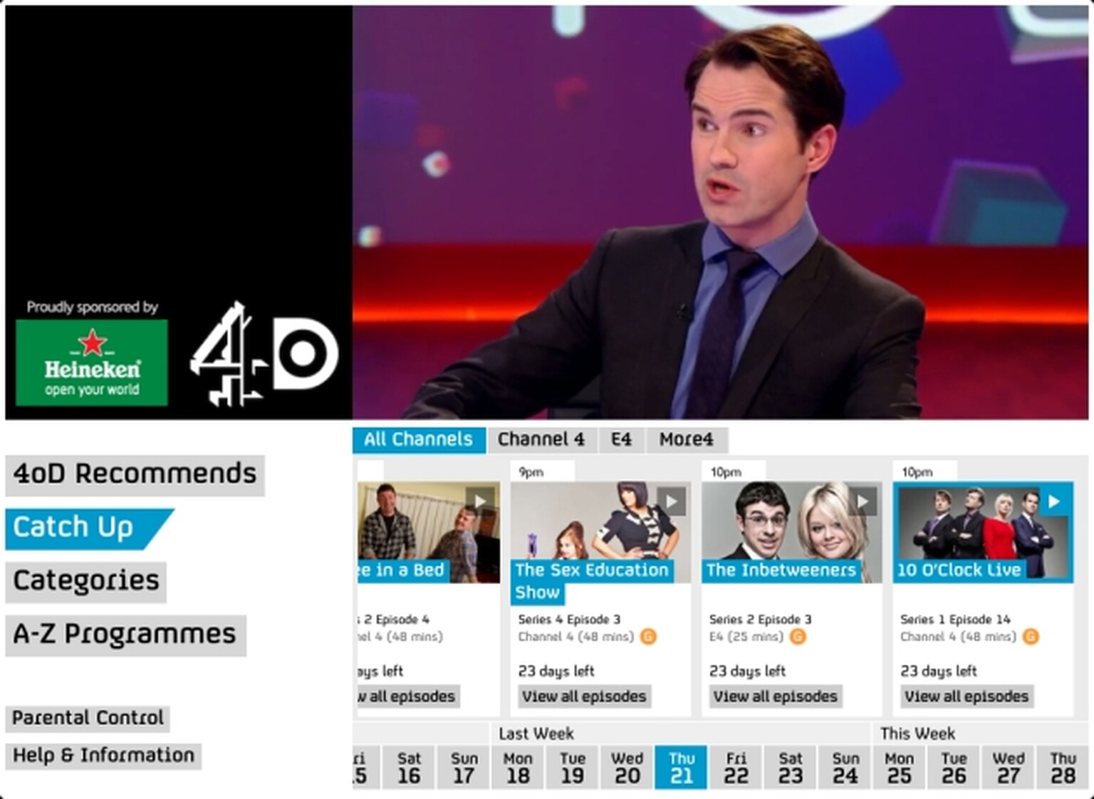 Channel 4 releases 4oD Catch Up app for iPad. Free, for now