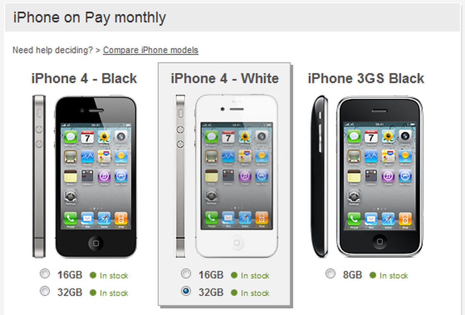 White iPhone 4 sneaks out on Vodafone, 16GB and 32GB editions on 12, 18 and 24 month contracts