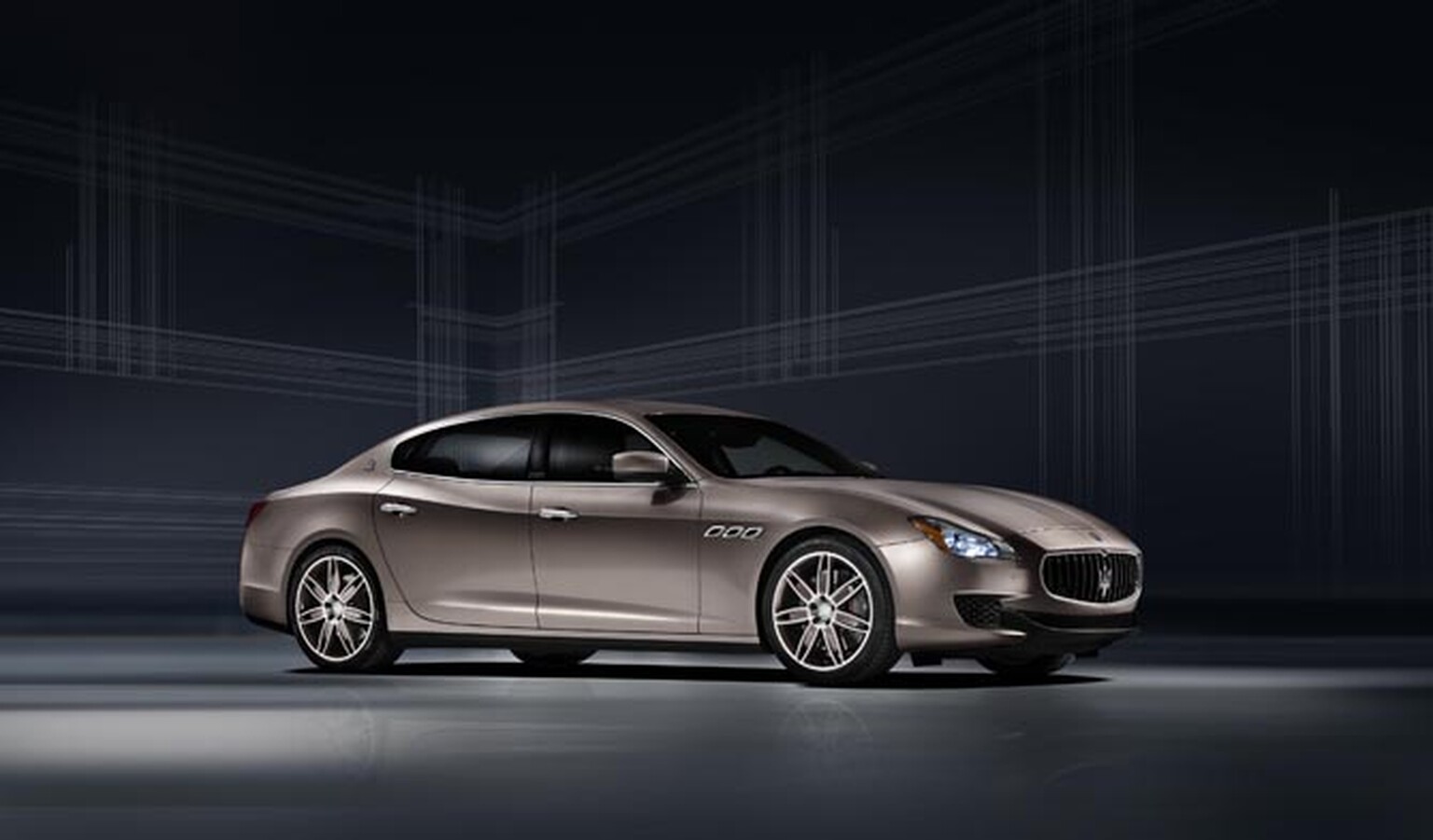 Maserati Quattroporte Ermenegildo Zegna shows beige is the new black