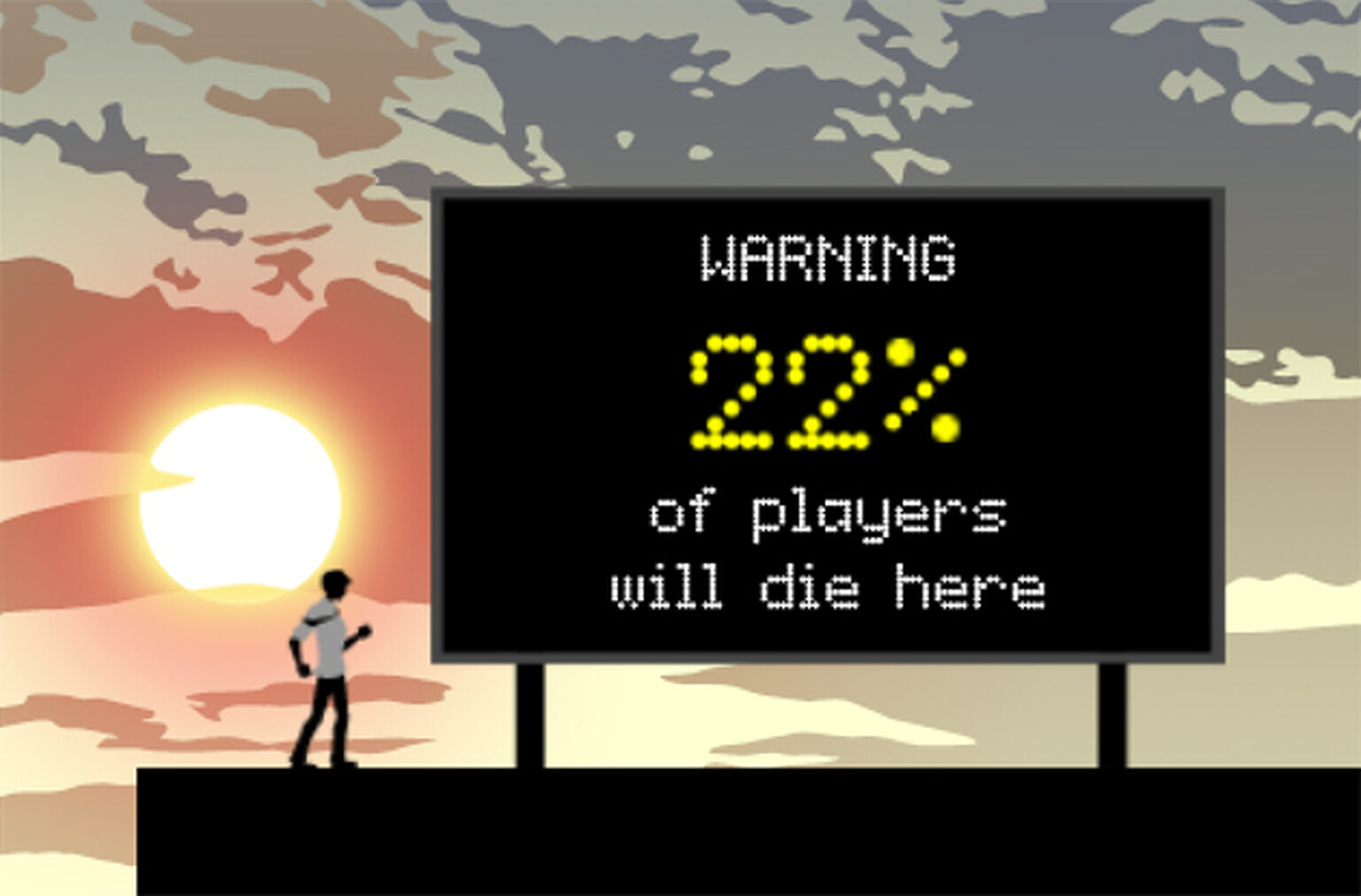 One Single Life for iPhone: Like an incredibly unfair Canabalt that we can’t stop playing