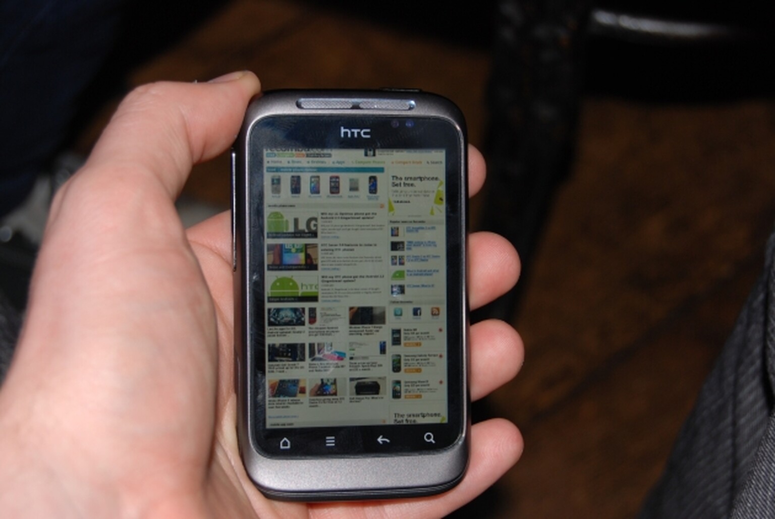 HTC Wildfire S: In the wild first impressions
