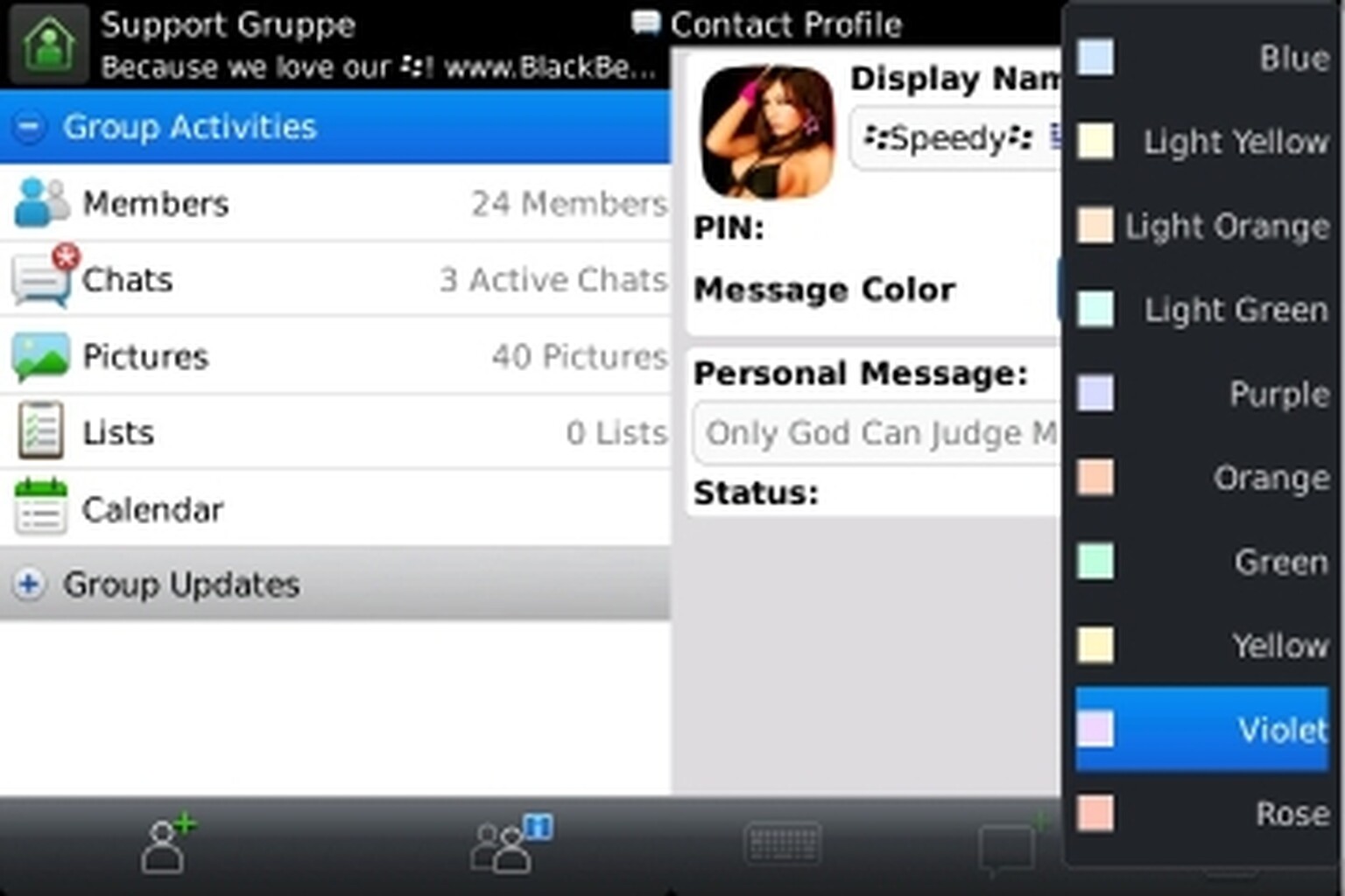 BlackBerry Messenger 6.0: BBM screens get leaked