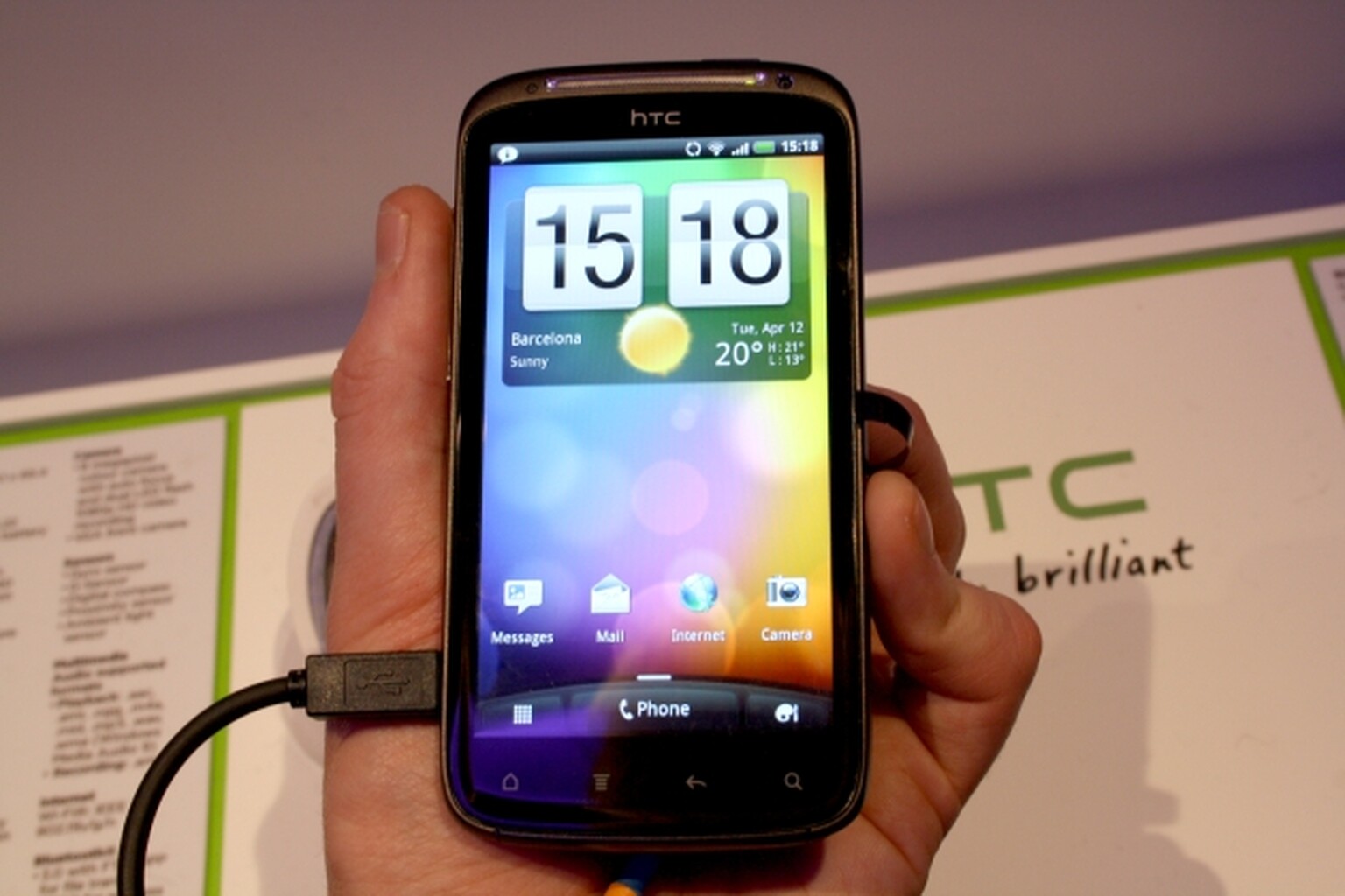 HTC Sensation: Hands on pictures