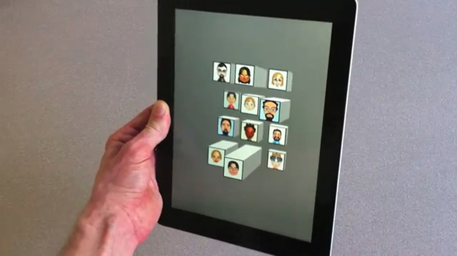Glasses-free 3D demoed on an iPad 2
