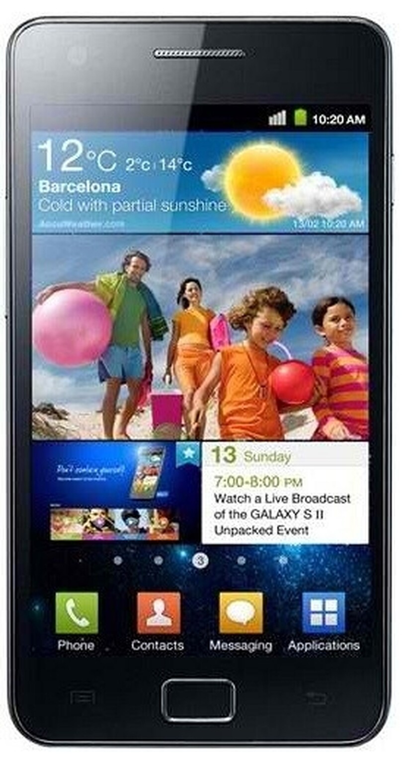 Samsung Galaxy S II available in UK from 1st May on all networks